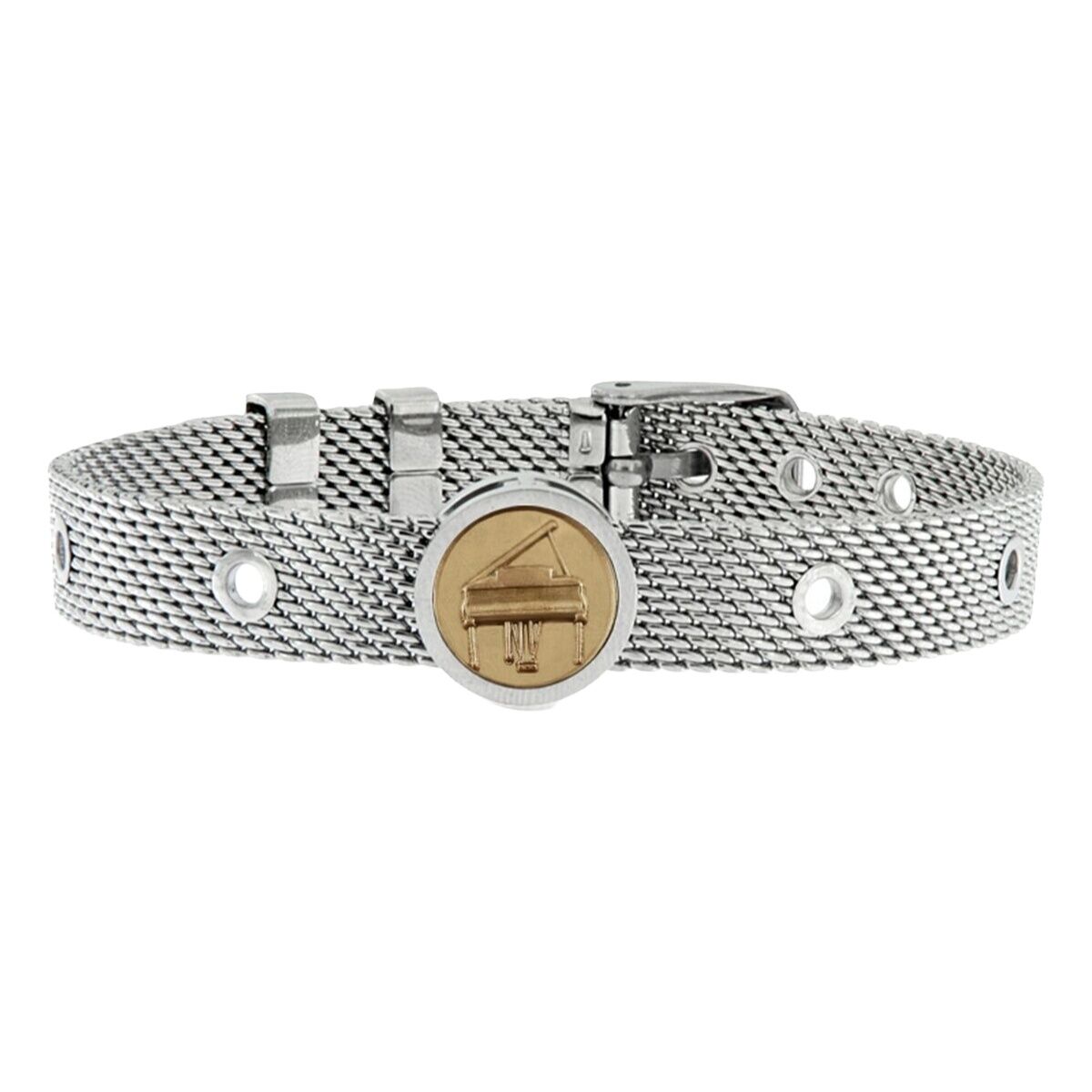 Unisexarmband Pianist Talent Jewels TJA-4-06-01-1-235 Silvrig