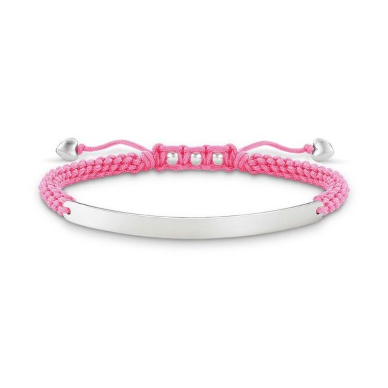 Damarmband Thomas Sabo LBA0049-173-9 16 - 19 cm Silvrig Rosa 21 cm - 3