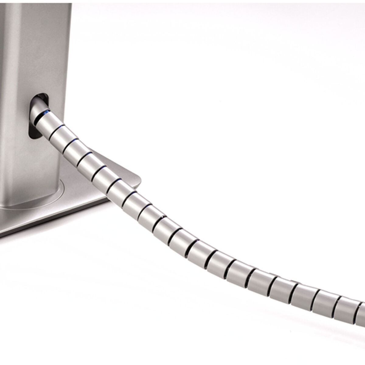 Kabelorganiserare Fellowes CableZip 2 m Silvrig 2 mm Ø 20 mm - 2