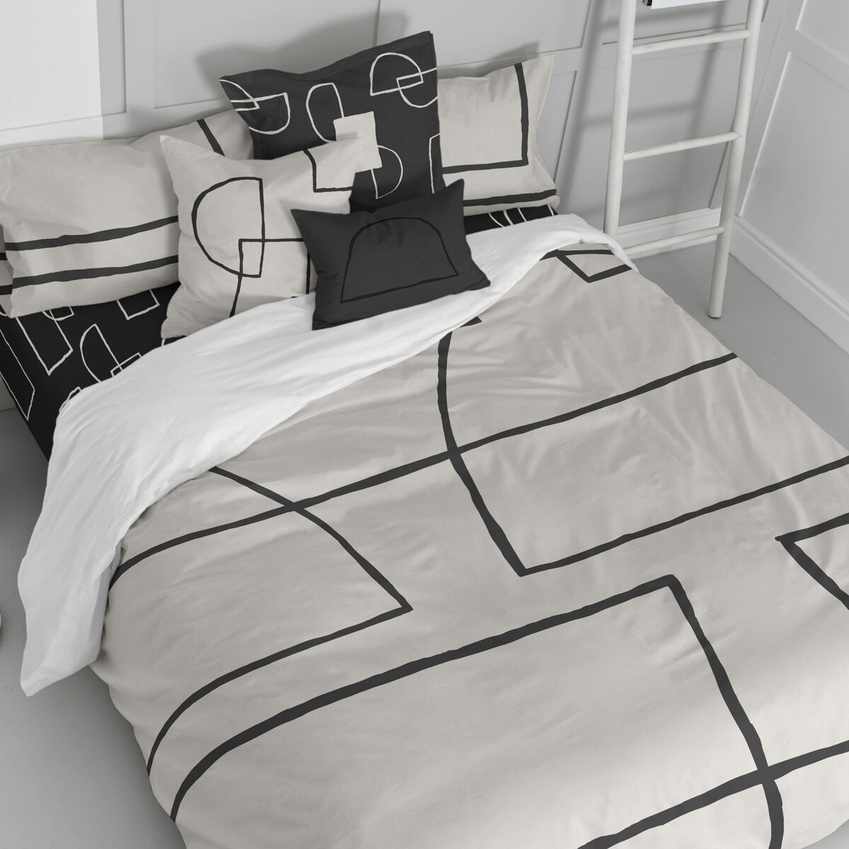 Påslakan HappyFriday Blanc Serenity  Multicolour 155 x 220 cm - 2