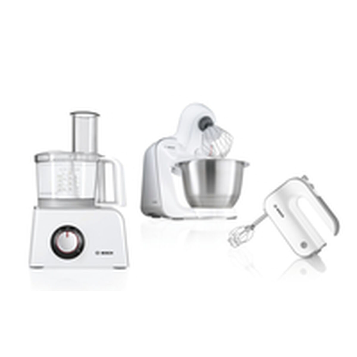 Blender-Mixer BOSCH MFQ4080 500W Vit Silvrig 500 W - 3