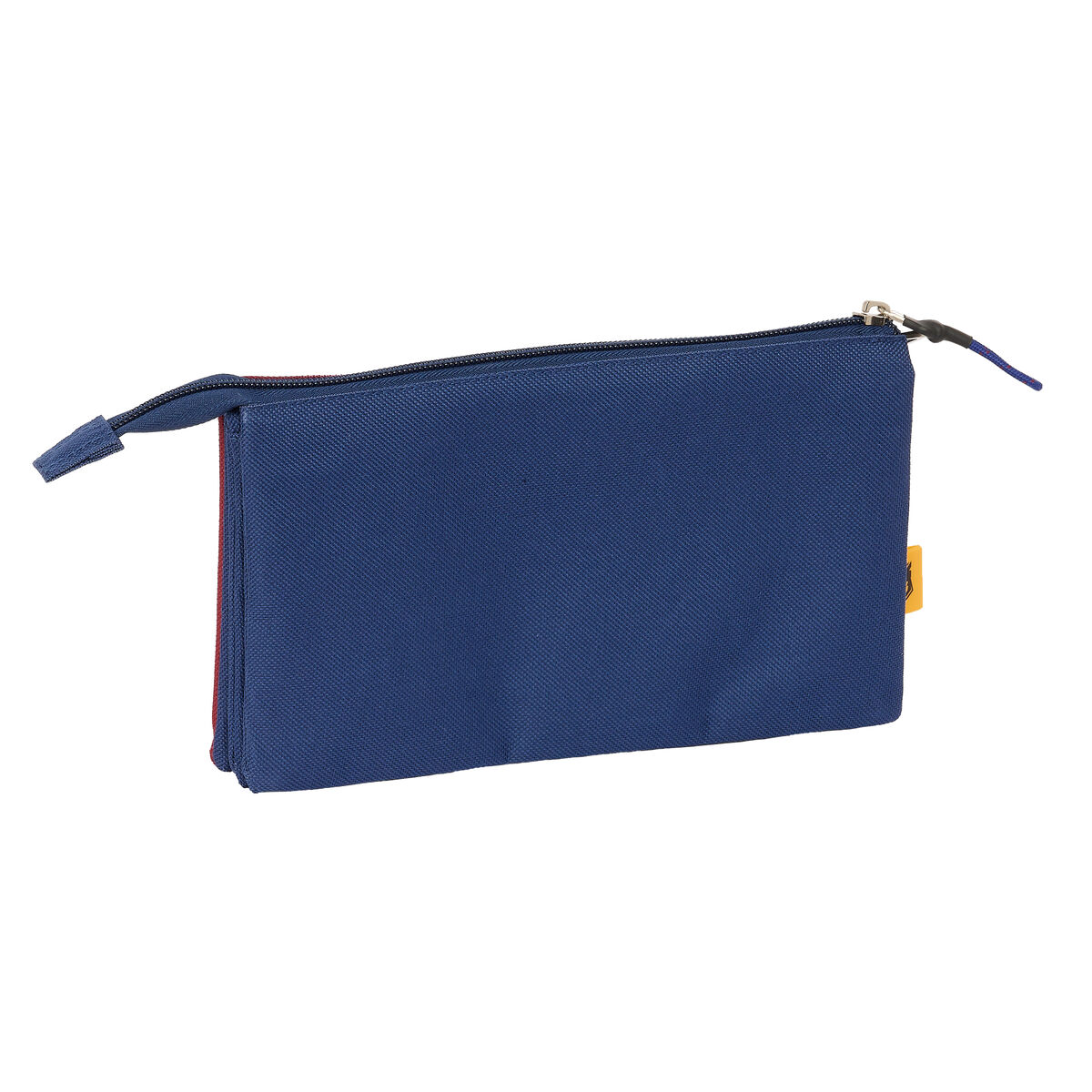 Tredubbel Carry-all Kings League Jijantes Rödbrun Marinblå 22 x 12 x 3 cm - 3