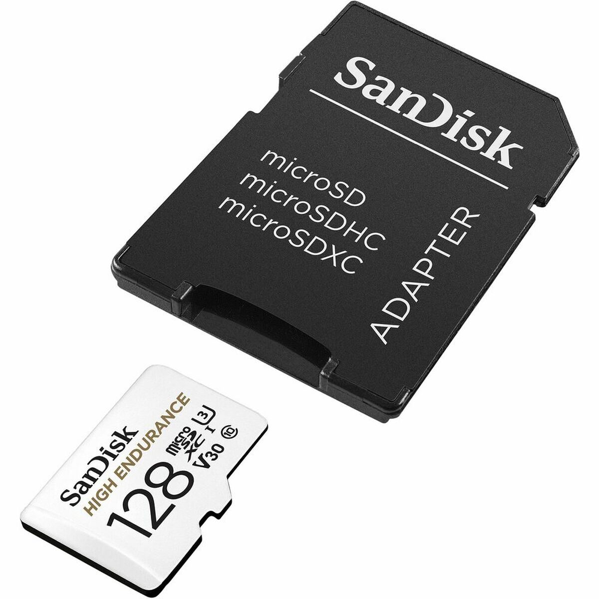 Micro-SD Minneskort med Adapter SanDisk SDSQQNR-128G-GN6IA UHS-I - 2