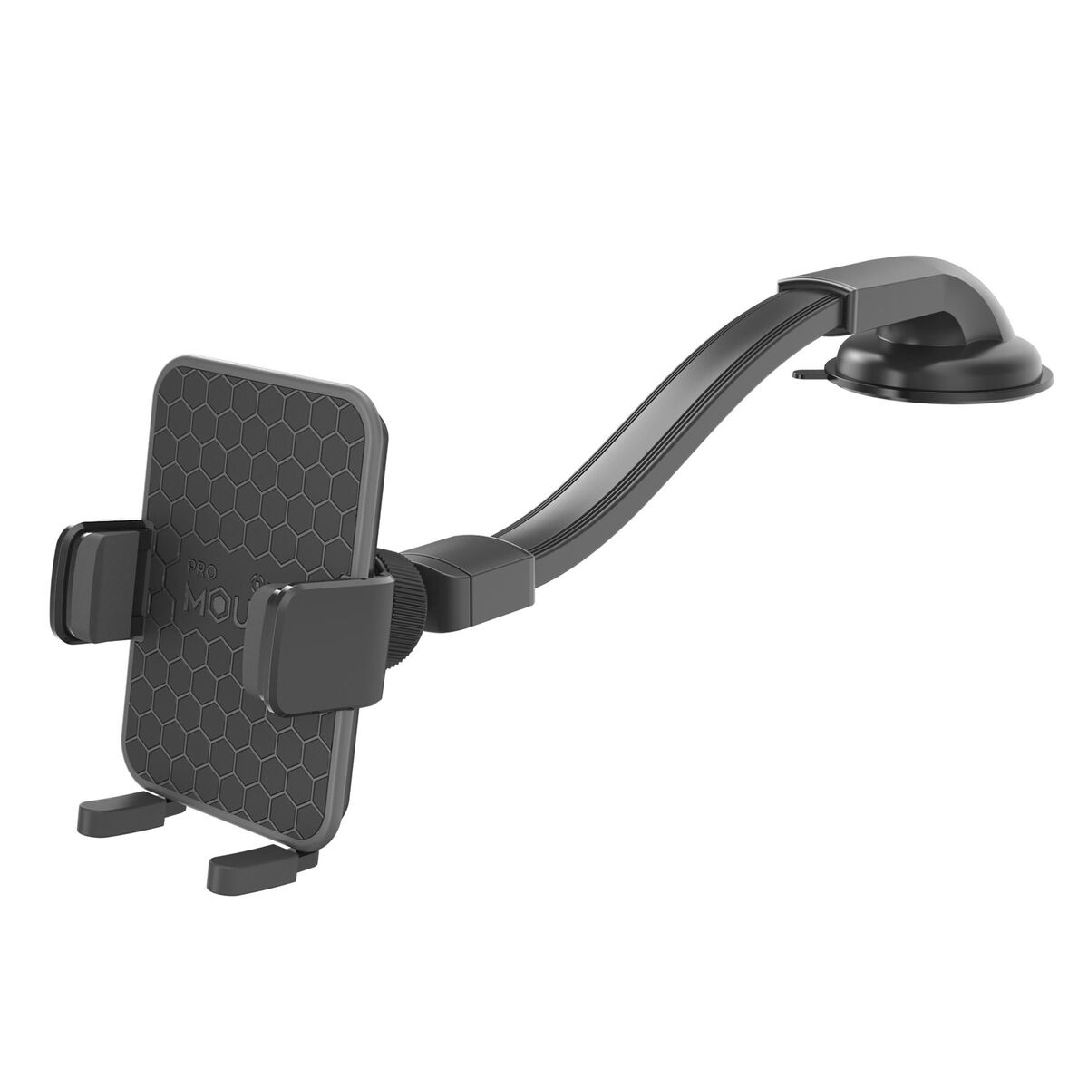 Stället För mobiltelefon Celly MOUNTFLEXPLUSBK Svart Plast - 2