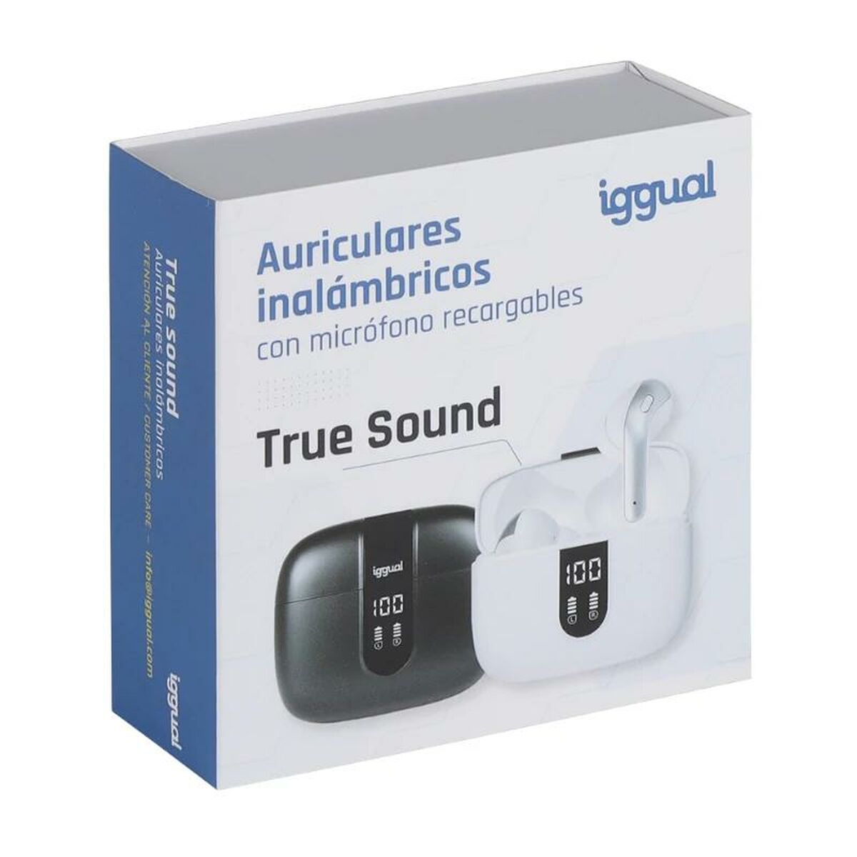 Ear Bluetooth hörlurar iggual IGG319352 - 4