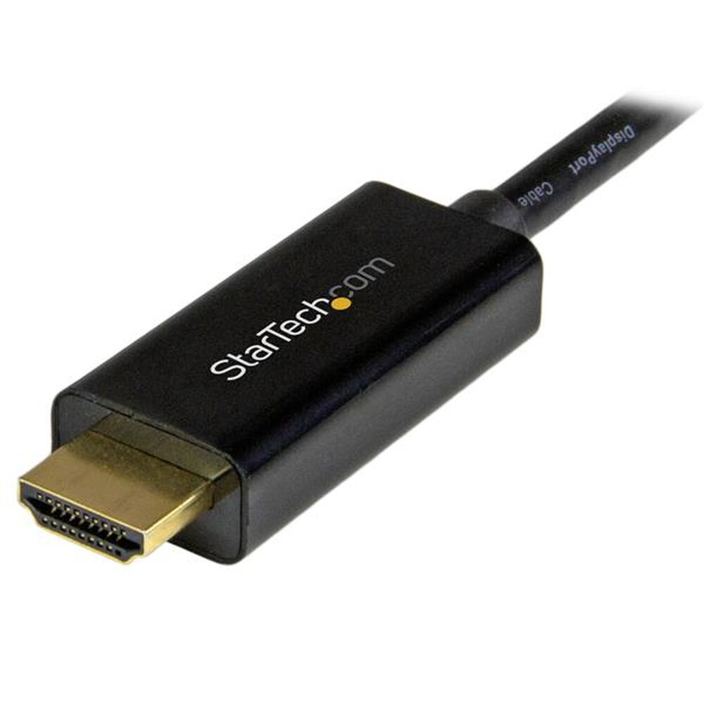 Kabel DisplayPort till HDMI Startech MDP2HDMM1MB 4K Ultra HD Svart 1 m - 3