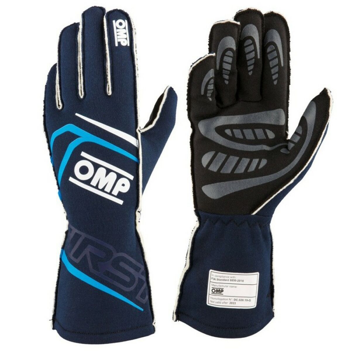 Karting Gloves OMP OMPIB0-0776-A01-244-XL XL - 2