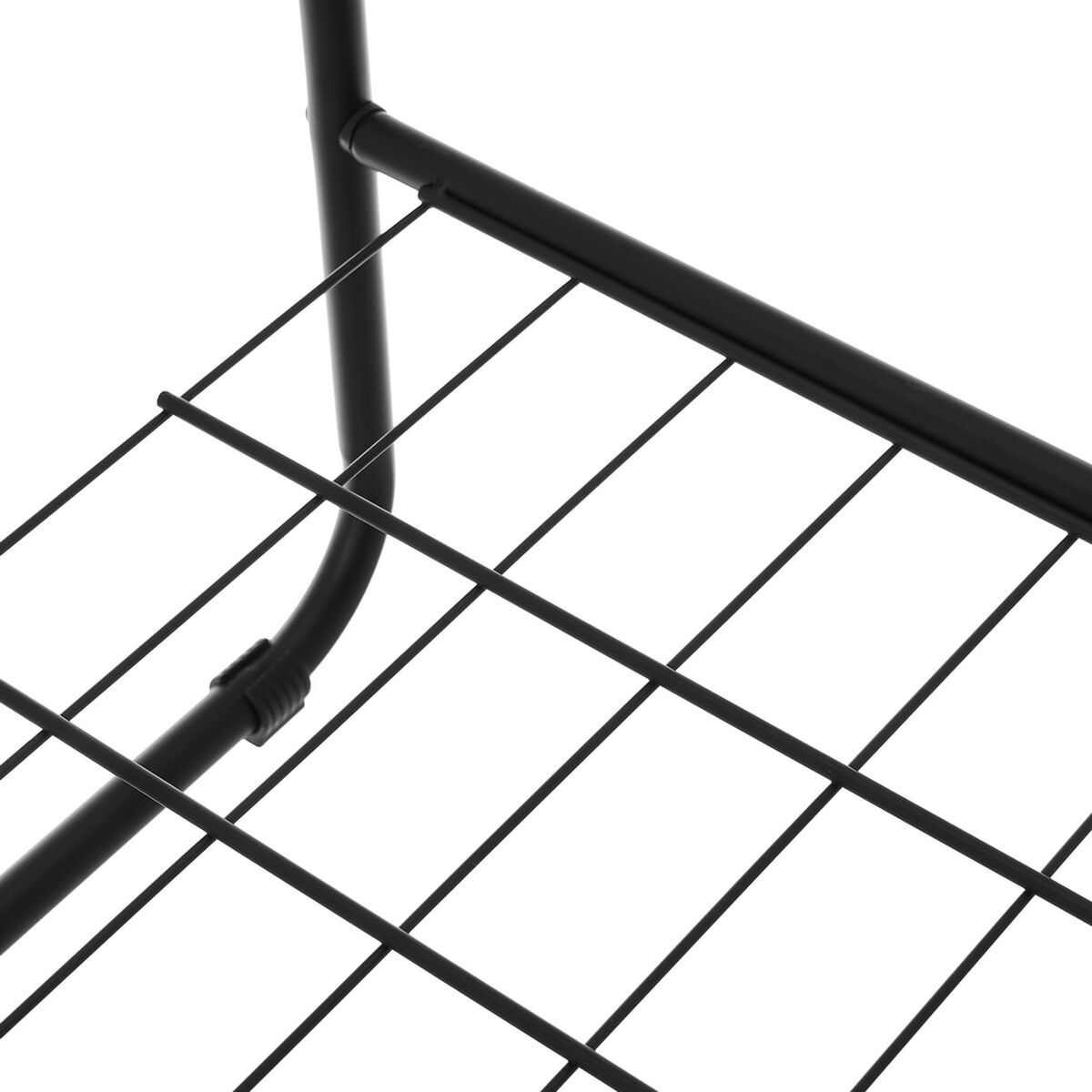 Kapphängare Svart 70,5 x 44,5 x 157 cm - 4