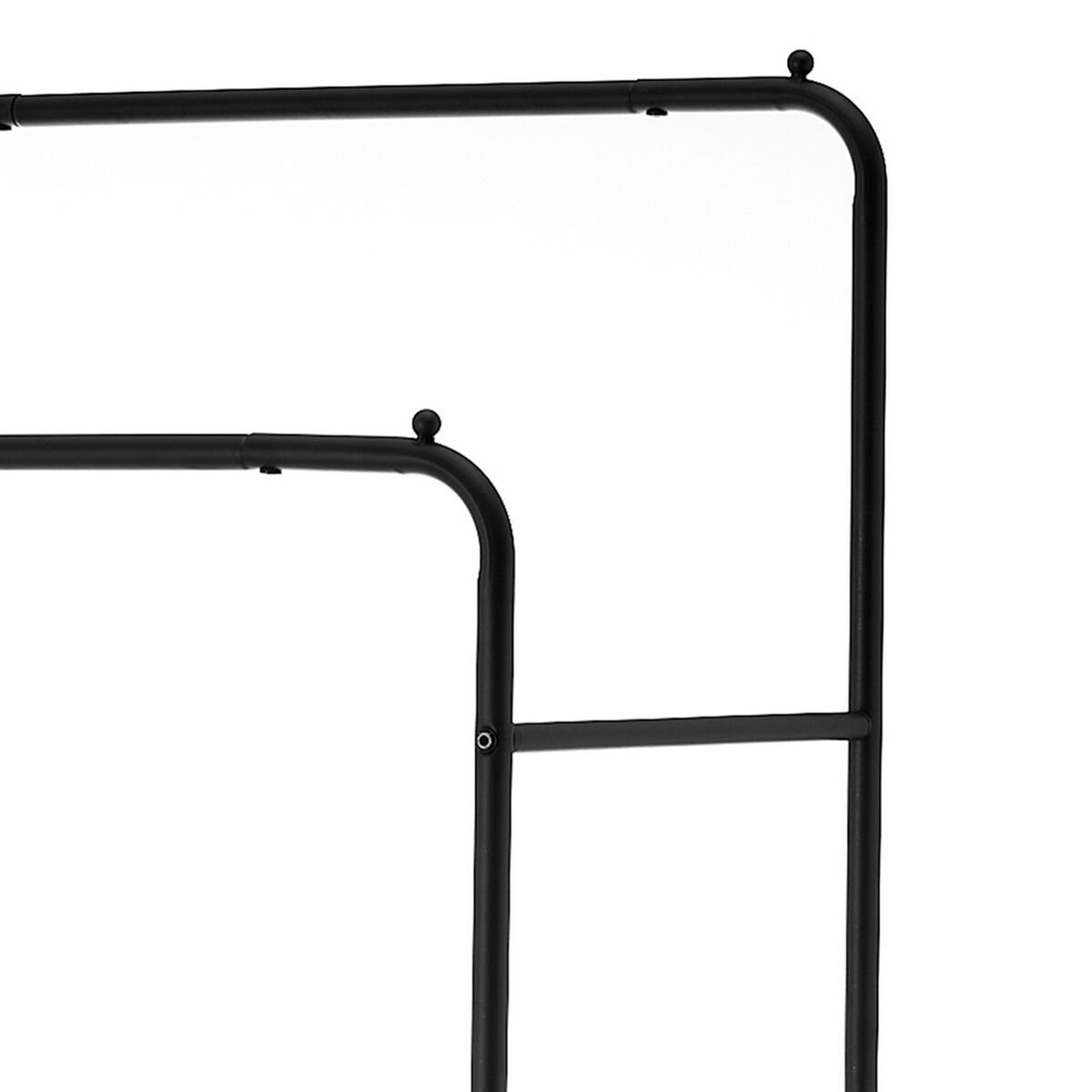 Kapphängare Svart 70,5 x 44,5 x 157 cm - 6