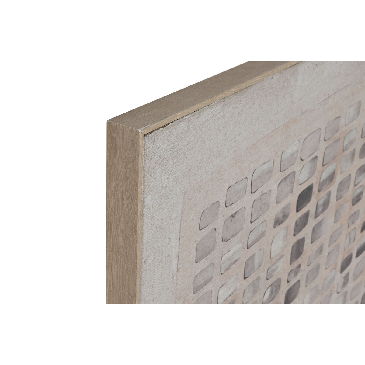 Tavla 3D Home ESPRIT Jute polystyren 100 x 4 x 100 cm - 2