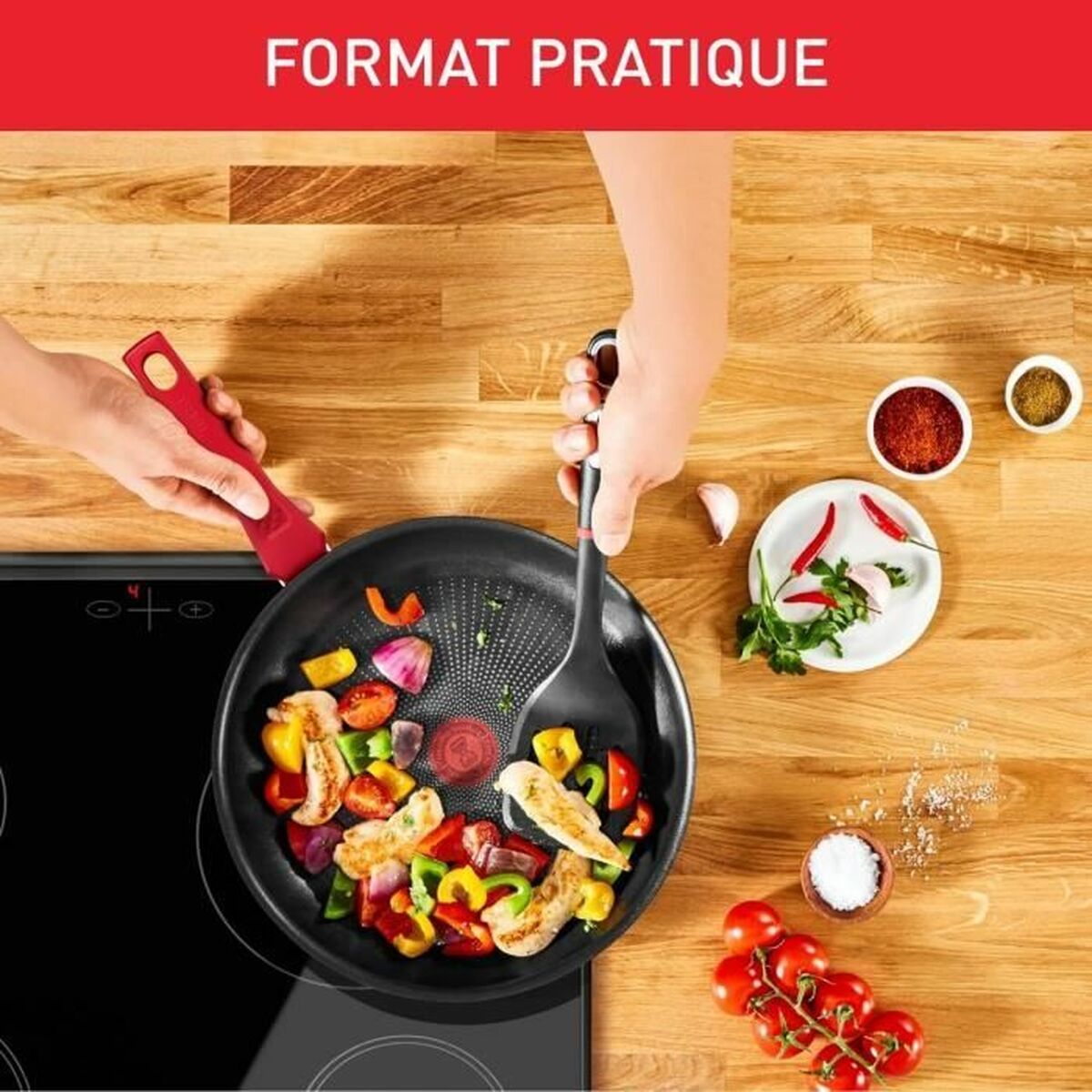 Stekpanna SEB C2890402 Ø 24 cm Aluminium - 5