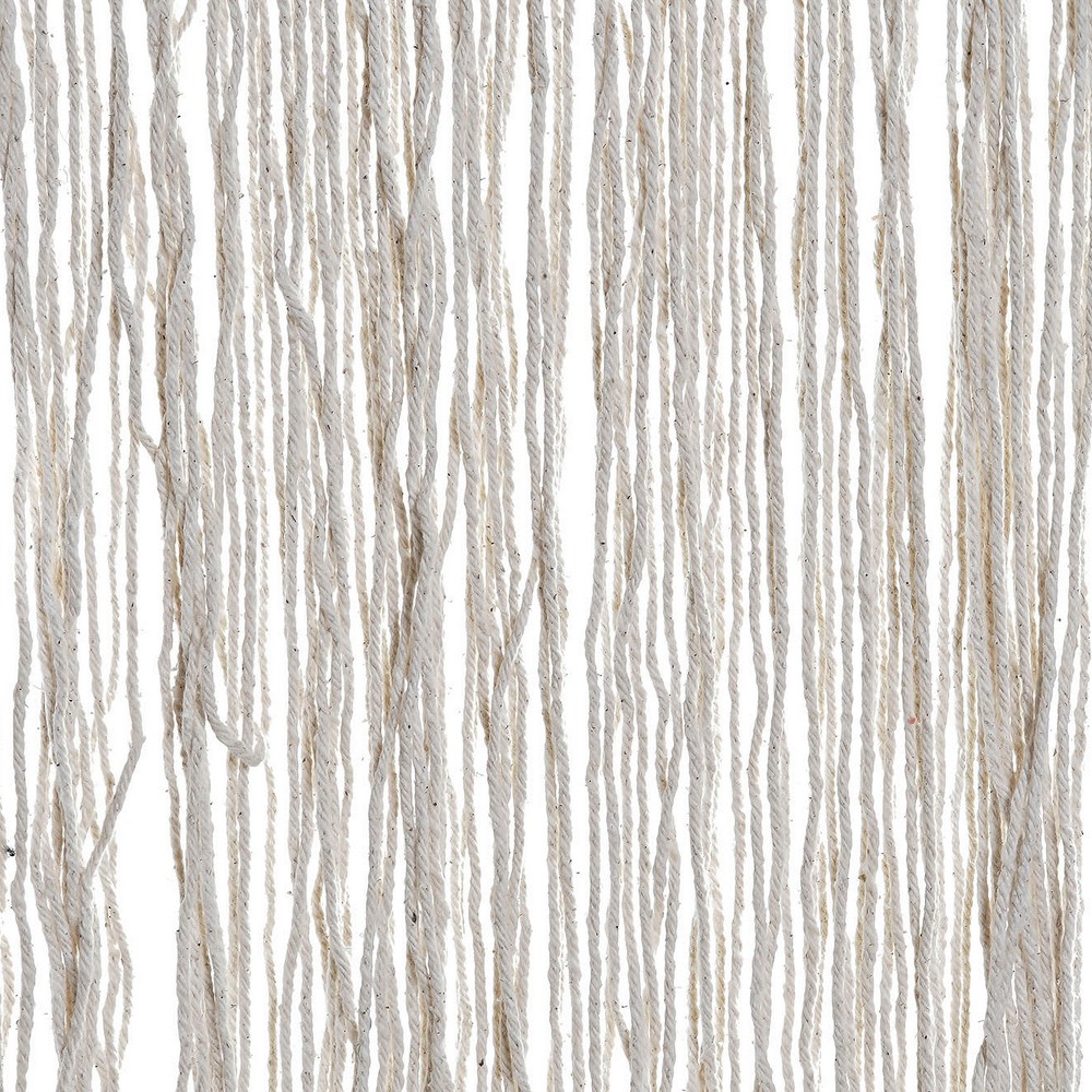 Hängdekoration DKD Home Decor Beige Grå Mörkgrå Frans Boho 45 x 1 x 61 cm (2 antal) - 2