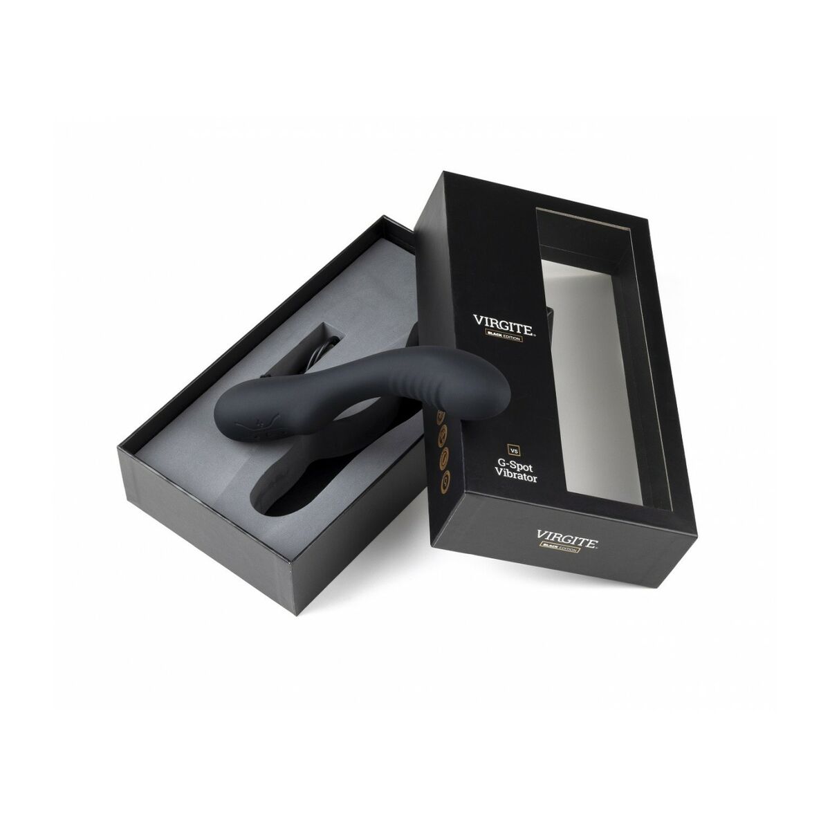 G-spotvibrator Virgite Svart - 4