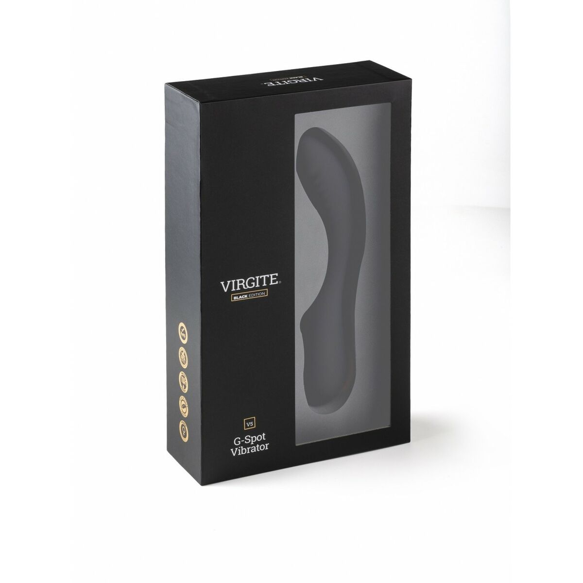 G-spotvibrator Virgite Svart - 3
