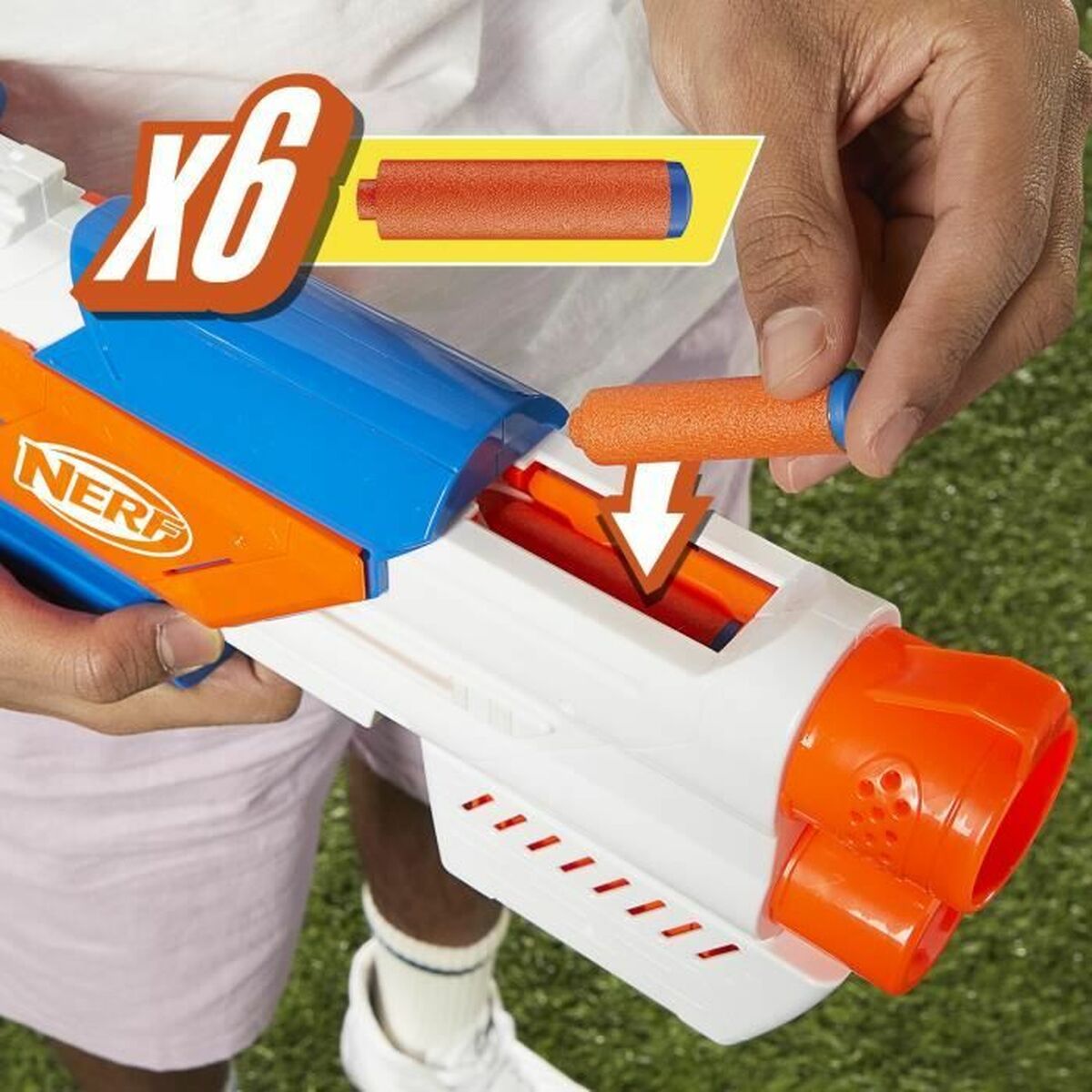Pistol med Pilar Nerf NSeries Strikeback - 6