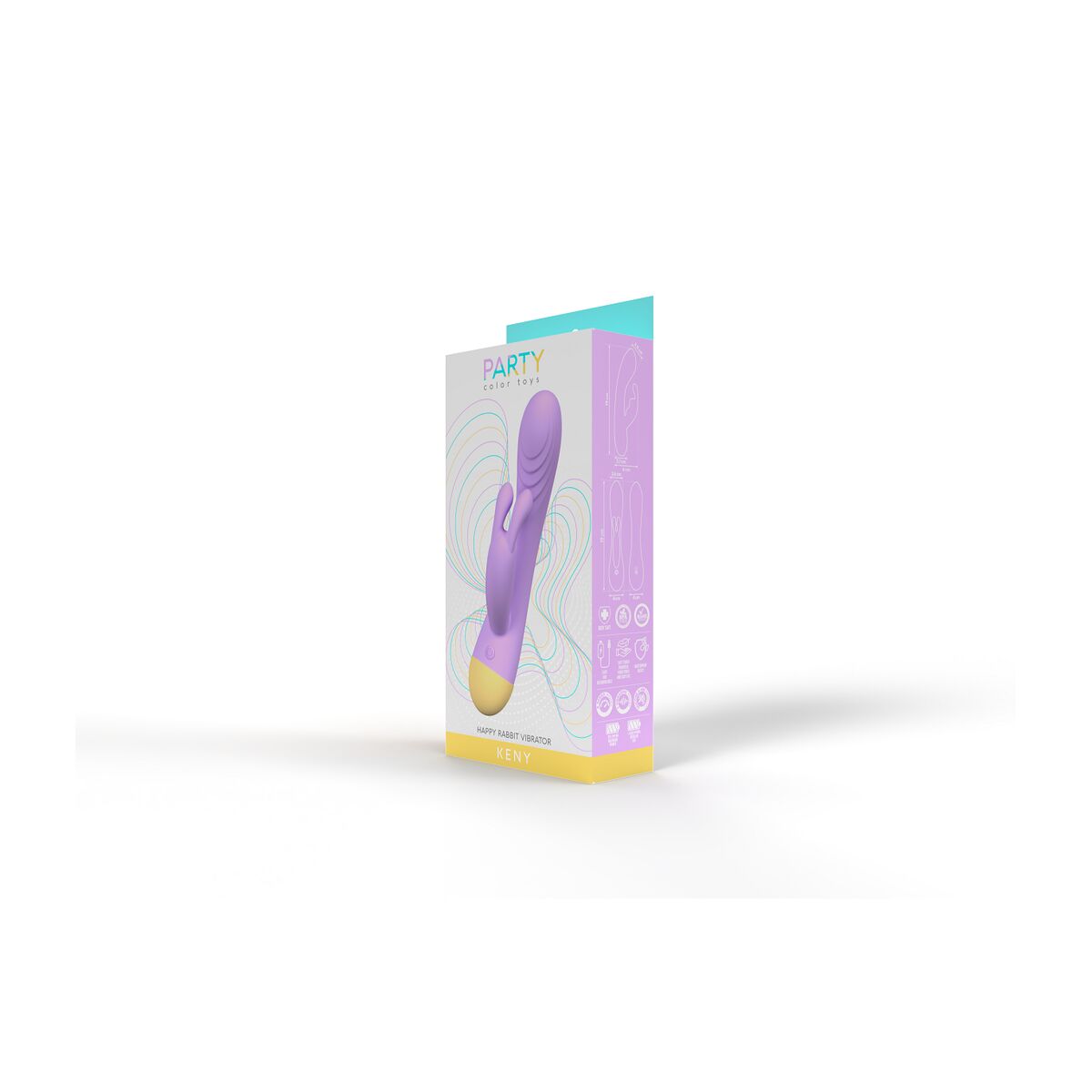 G-spotvibrator Party Color Toys Lila - 7