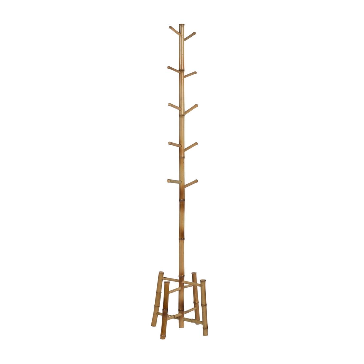 Kapphängare Naturell Bambu 36 x 36 x 162 cm