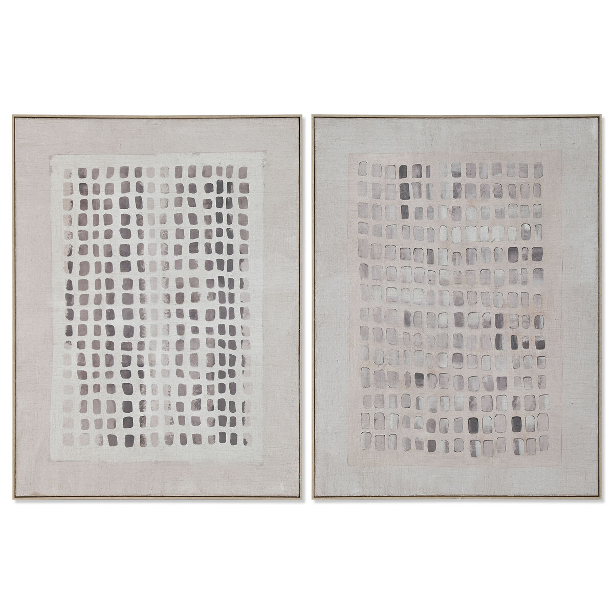 Tavla 3D Home ESPRIT Jute polystyren 90 x 4 x 120 cm