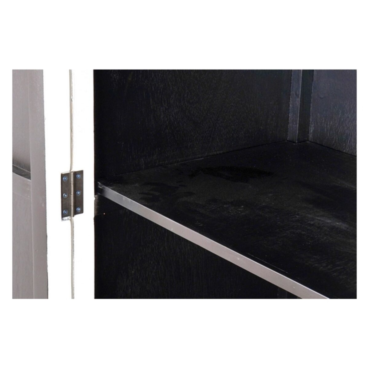 Skåp DKD Home Decor Vit Gyllene Metall Poppel 120 x 50 x 175 cm - 8