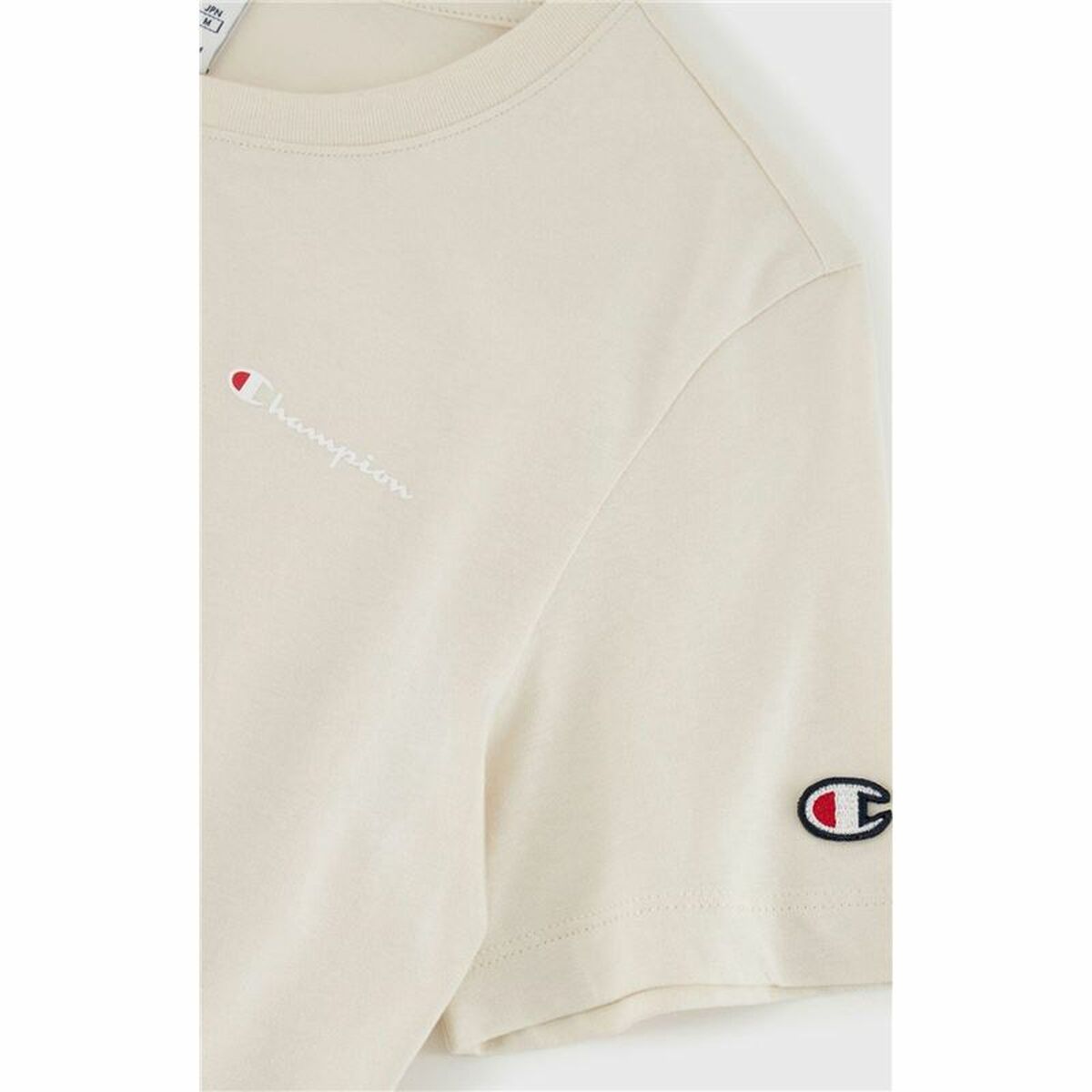 T-shirt med kortärm Dam Champion Crewneck - 4
