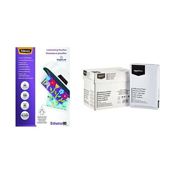Laminerande ärmar Fellowes 5306114 Transparent A4 (100 antal)