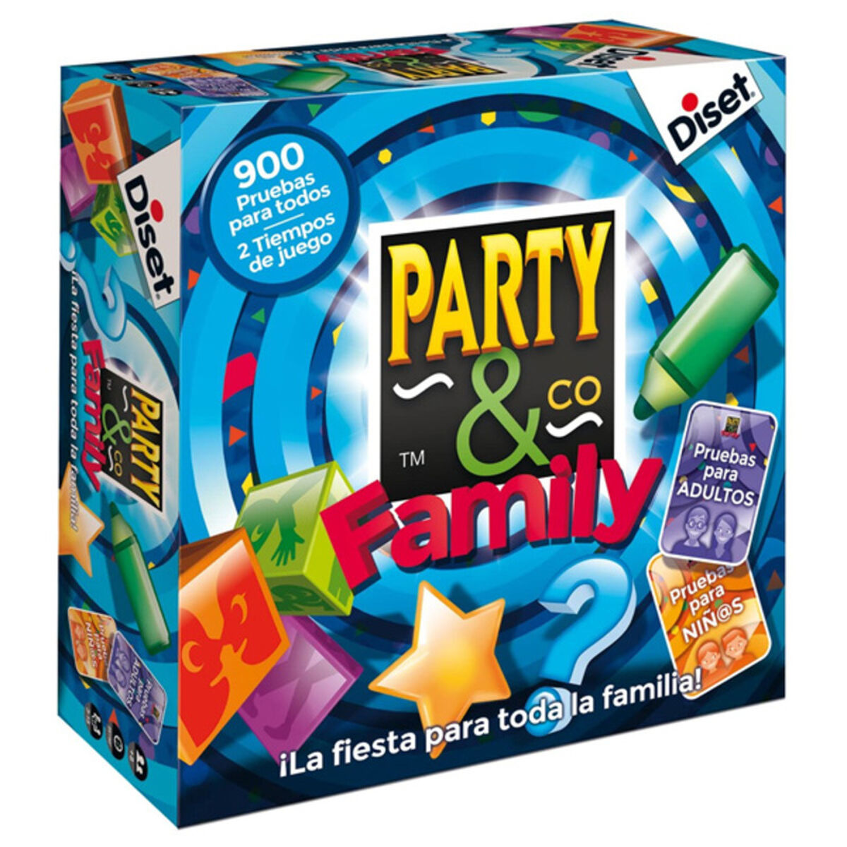 Sällskapsspel Party & Co Family Diset (ES) - 6