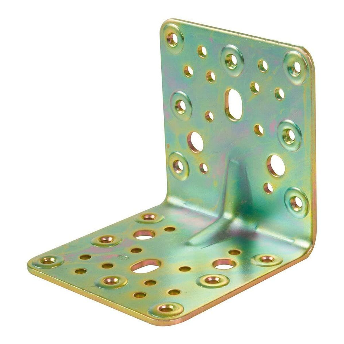 Ställ fyrkantigt AMIG 303-12138 Gyllene Stål (10,3 x 10 cm)