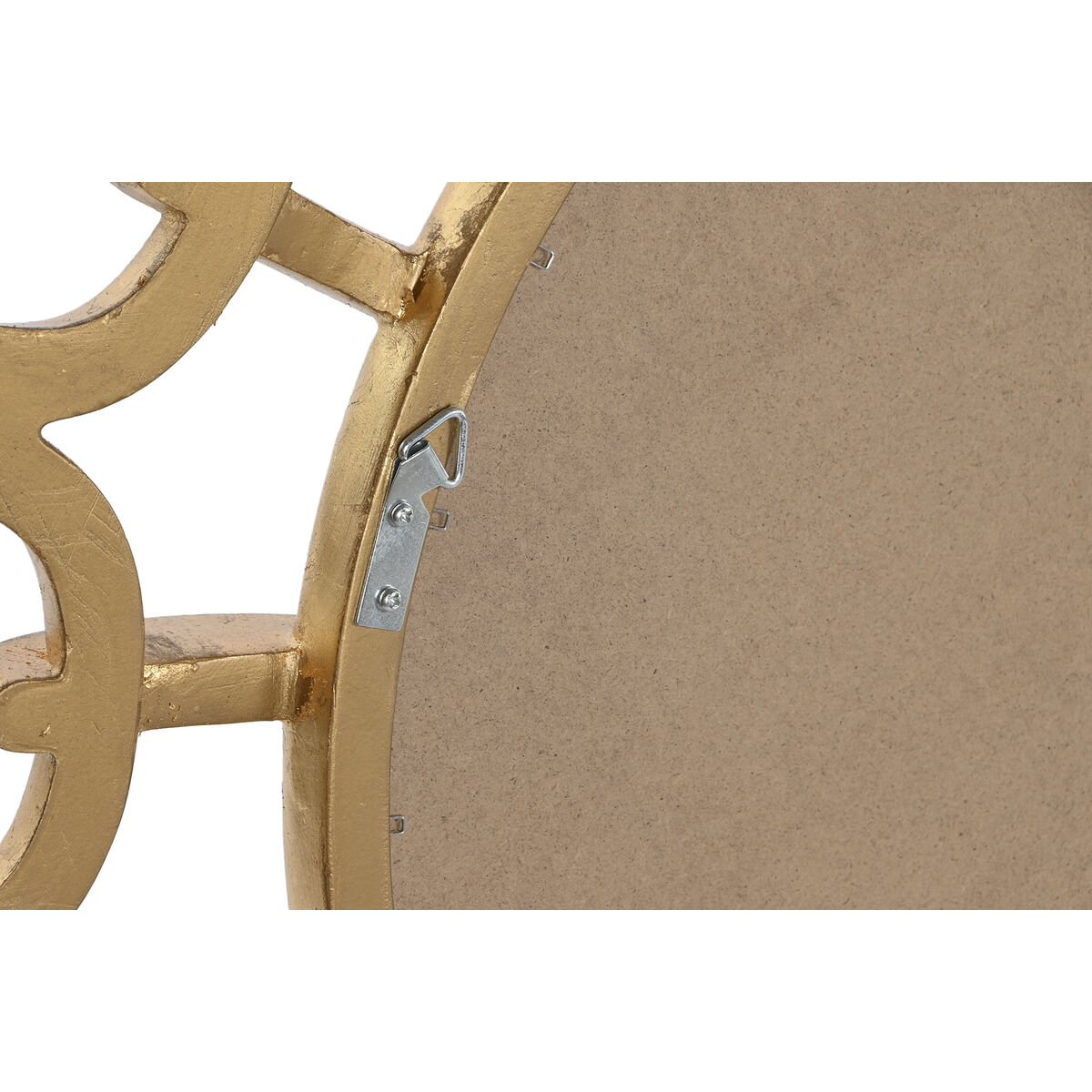 Väggspegel Home ESPRIT Gyllene 95 x 5 x 95 cm - 5