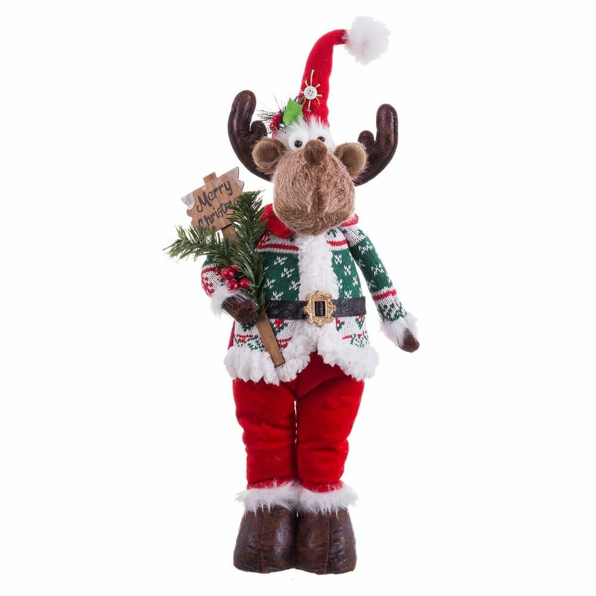 Julgranskula Multicolour Metall Tyg Ren 30 x 20 x 102 cm - 3