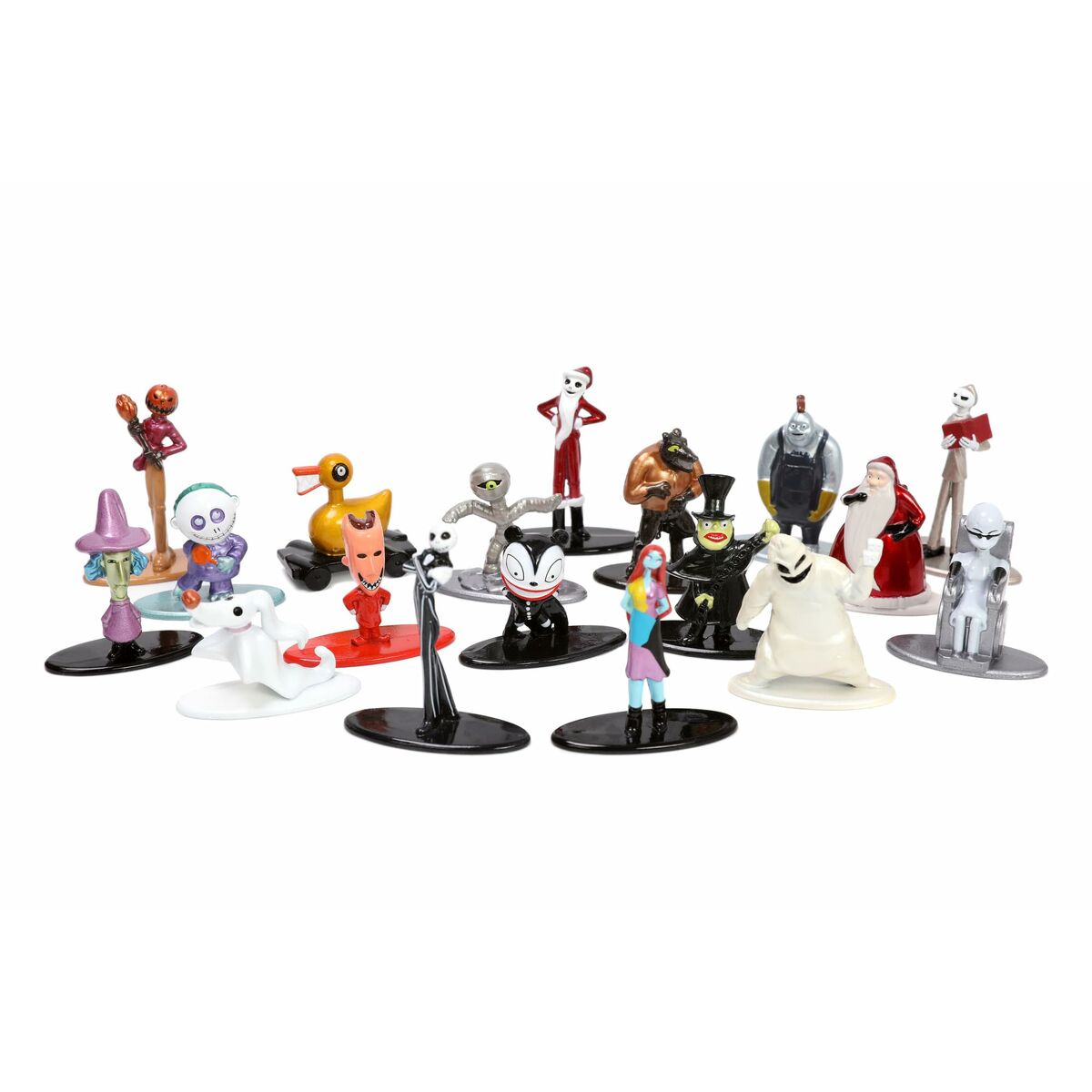 Sats med figurer The Nightmare Before Christmas 4 cm 18 Delar - 2
