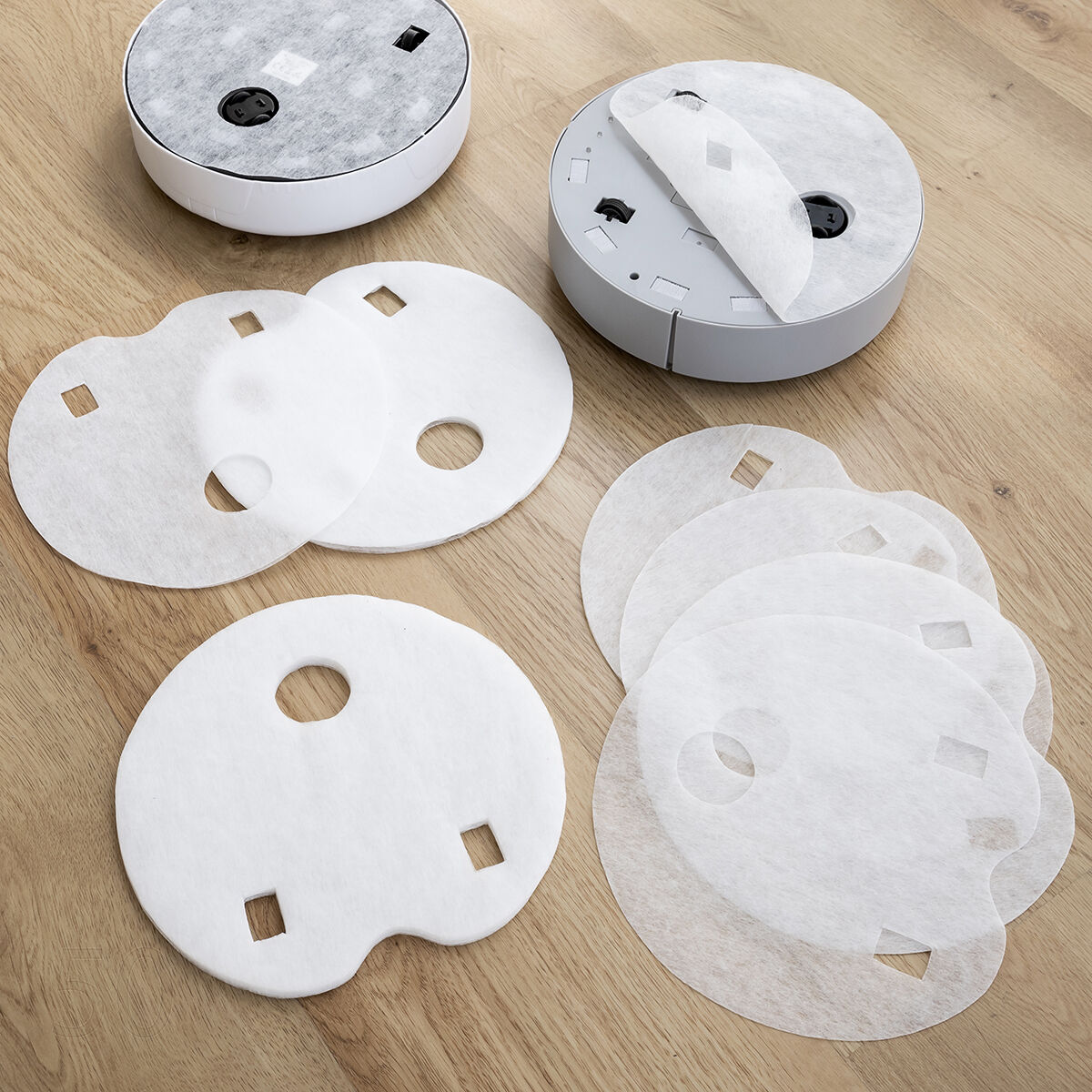 Utbytbara moppar för rengöringsrobotar InnovaGoods Förpackning med 50 masker - 10