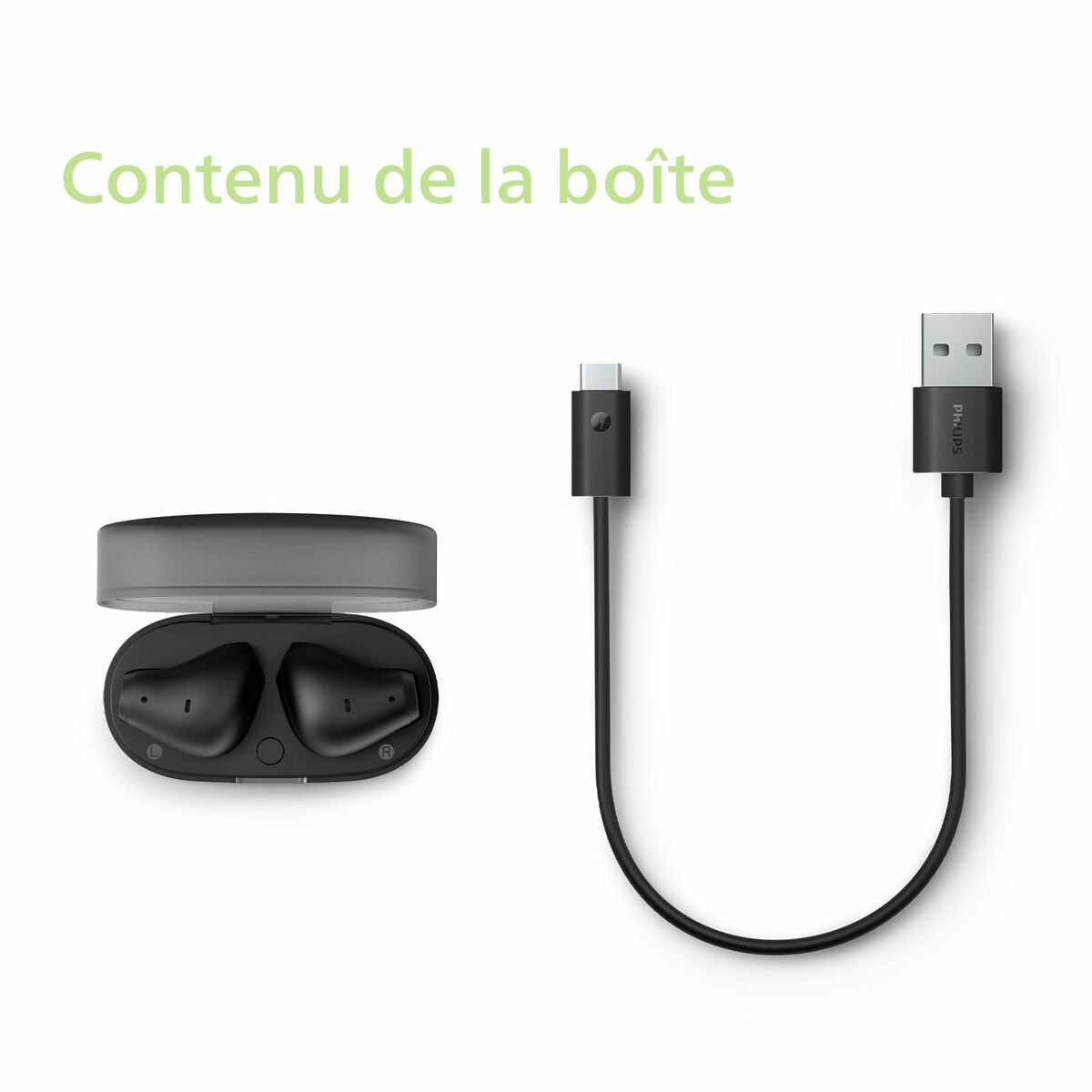 Bluetooth Hörlurar Philips TAT2139BK/00 Svart - 3