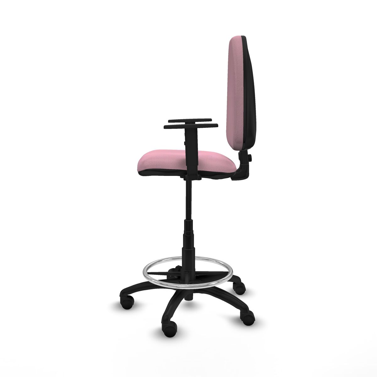 Kontorsstol Piqueras y Crespo B1D01RN Rosa Hög - 3