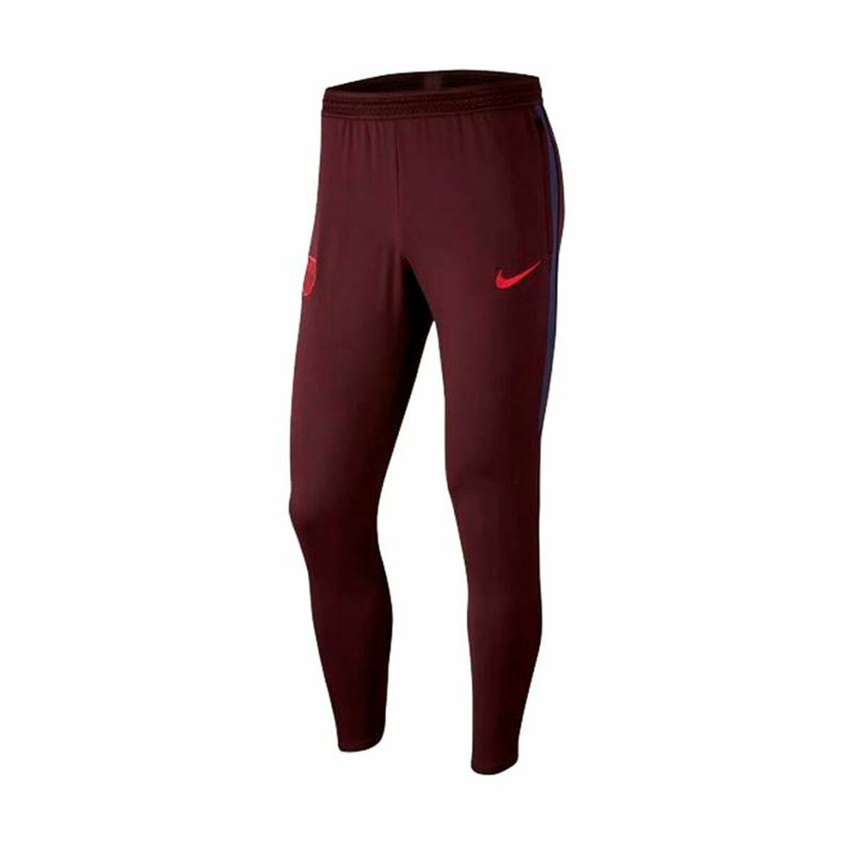 Fotbollsträningsbyxor, Vuxen F.C. Barcelona Nike Dri-FIT Strike Män Mörkröd - 7