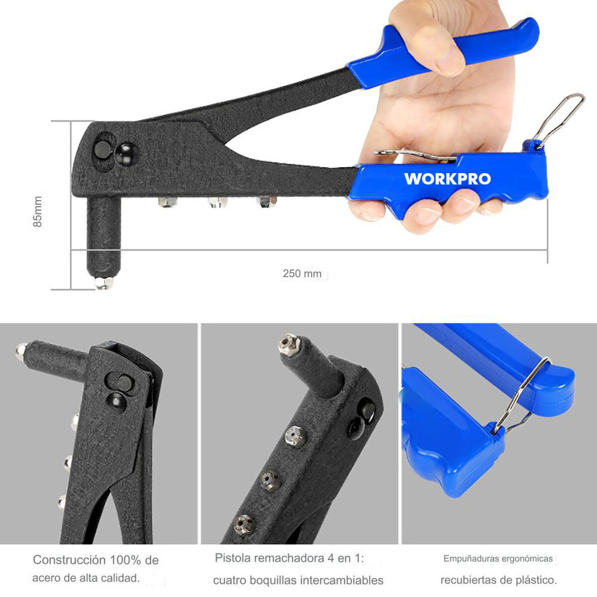Nitmaskin Workpro 10" 25 cm - 7