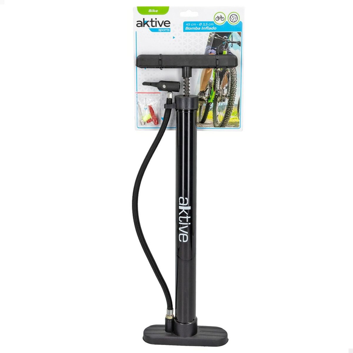 Fotpump Aktive Cykel 16 x 45 x 4 cm - 2