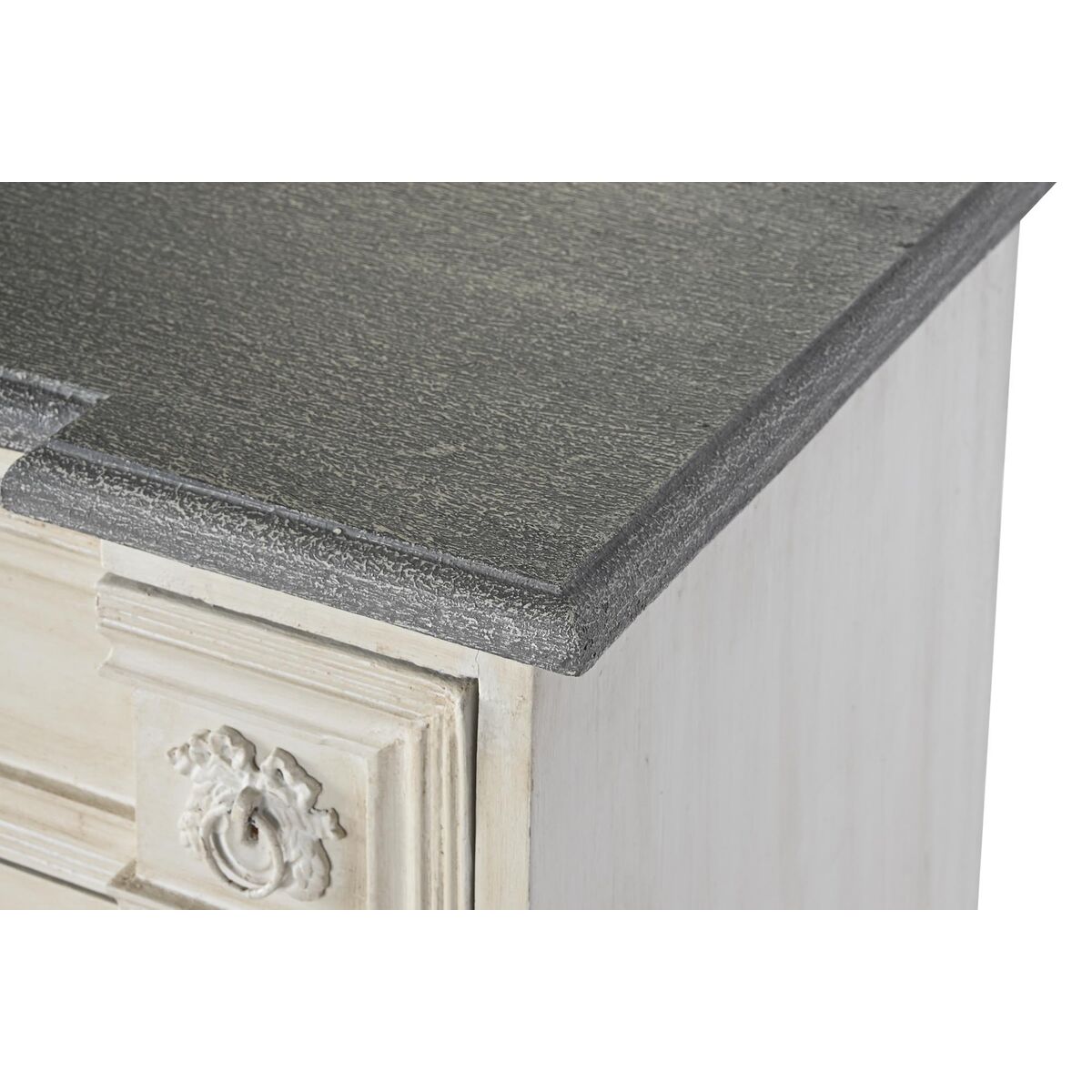 Byrå DKD Home Decor 100 x 50 x 83,5 cm Grå Beige Mörkgrå Mangoträ Trä MDF - 3