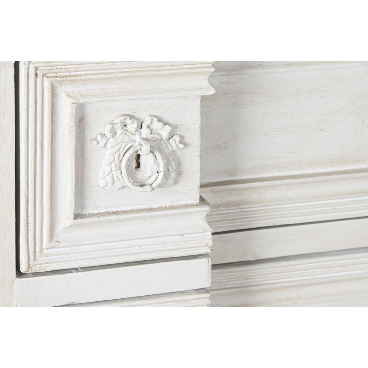 Byrå DKD Home Decor 100 x 50 x 83,5 cm Grå Beige Mörkgrå Mangoträ Trä MDF - 4