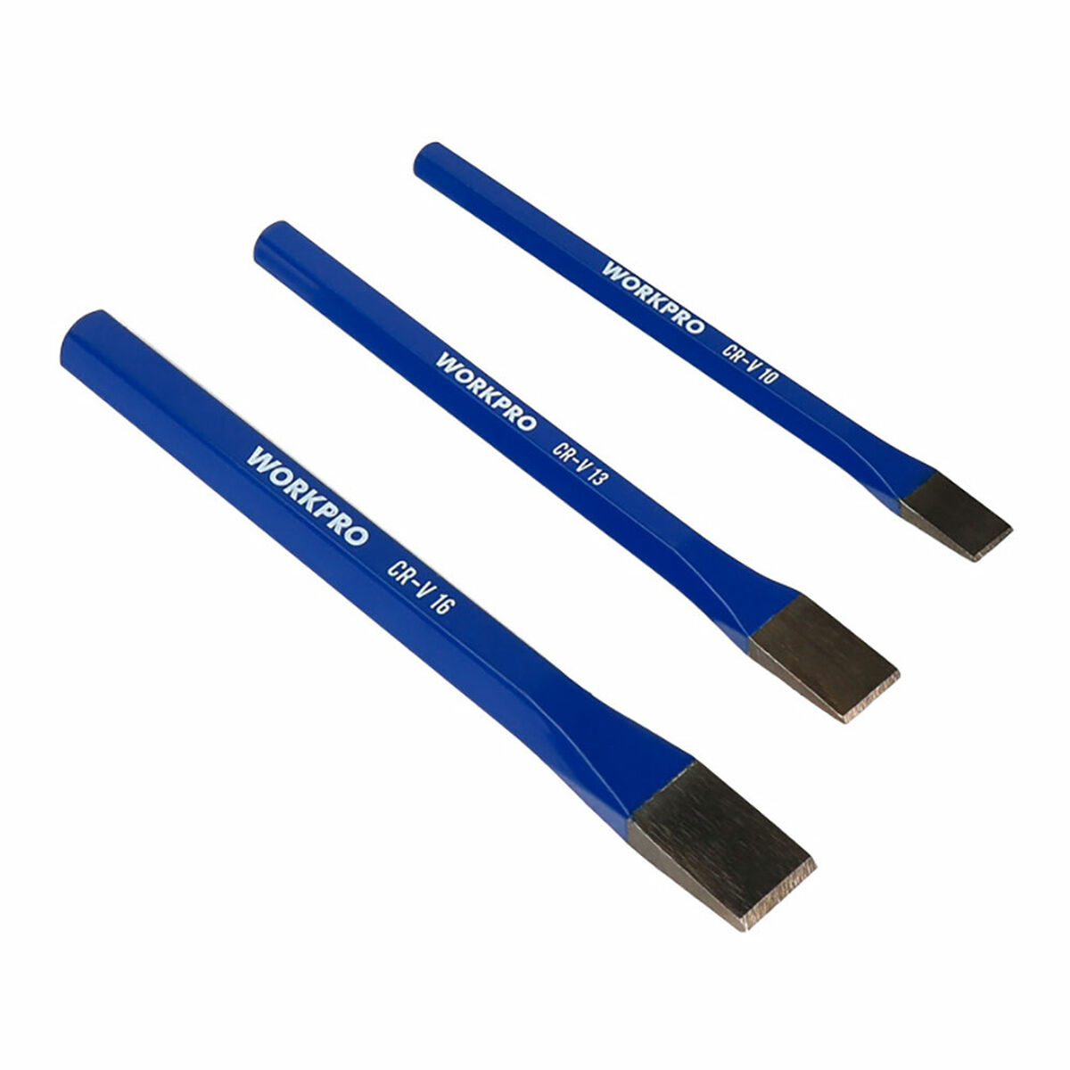 Mejselset Workpro 3 Delar - 4