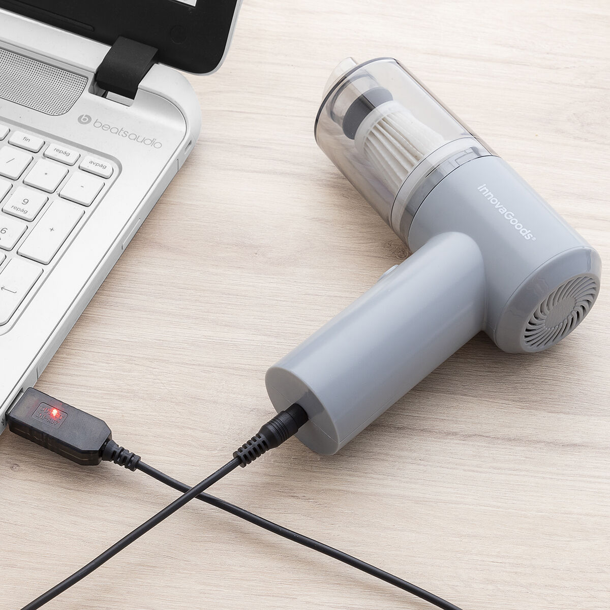 Mini Trådlös Laddningsbar Handdammsugare Recuum InnovaGoods - 14