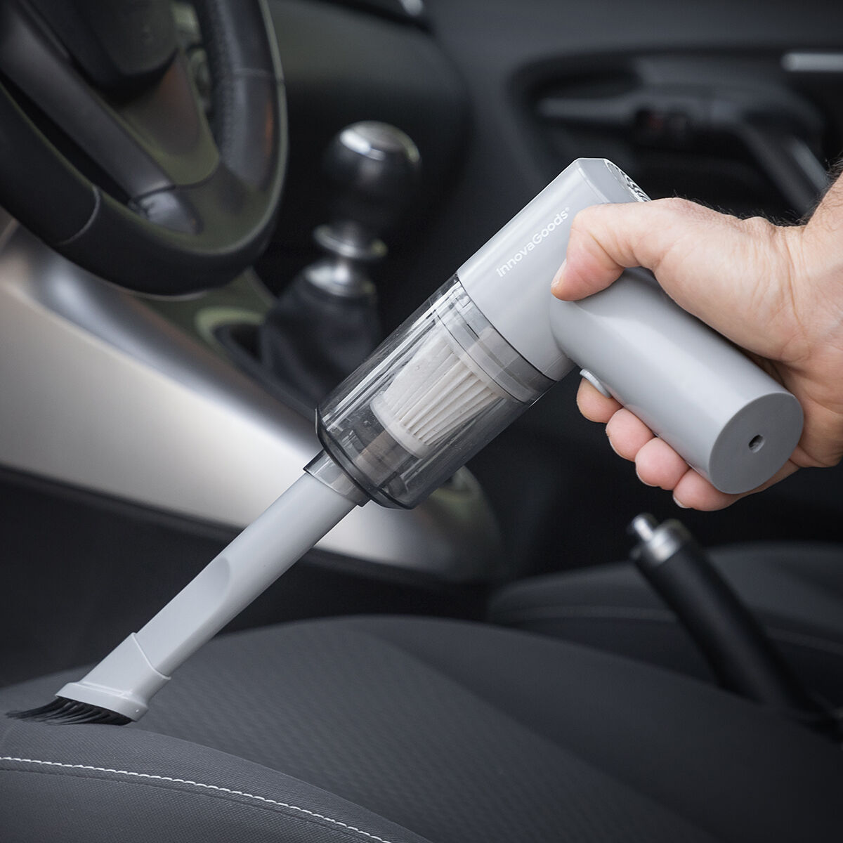 Mini Trådlös Laddningsbar Handdammsugare Recuum InnovaGoods - 3