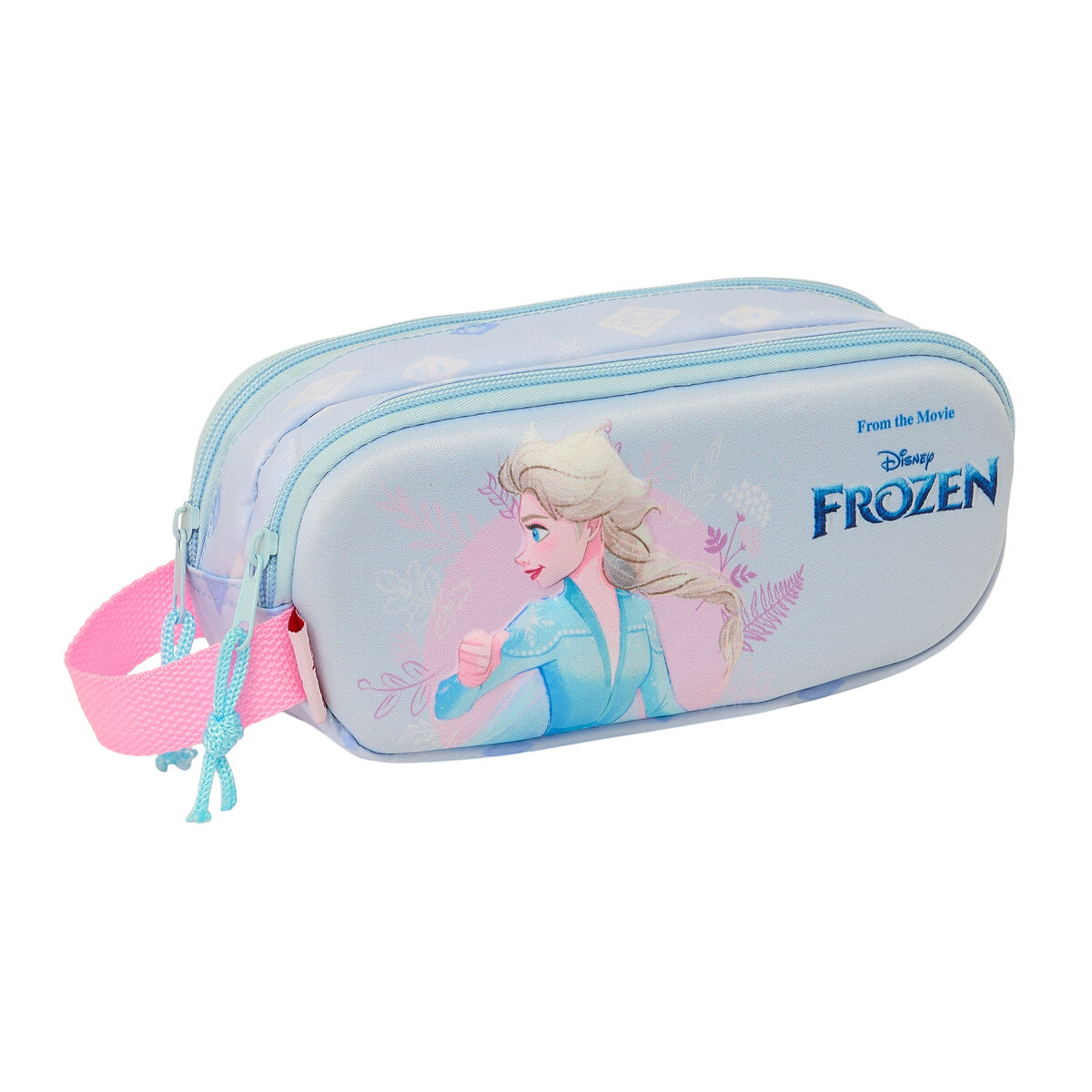 Dubbel bär-allt Frozen Lila 21 x 8 x 6 cm 3D