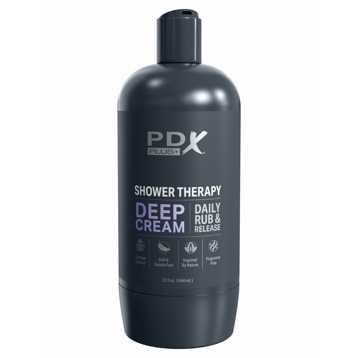 Endurance Jack Ass Pipedream DEEP CREAM CLEAR - 3