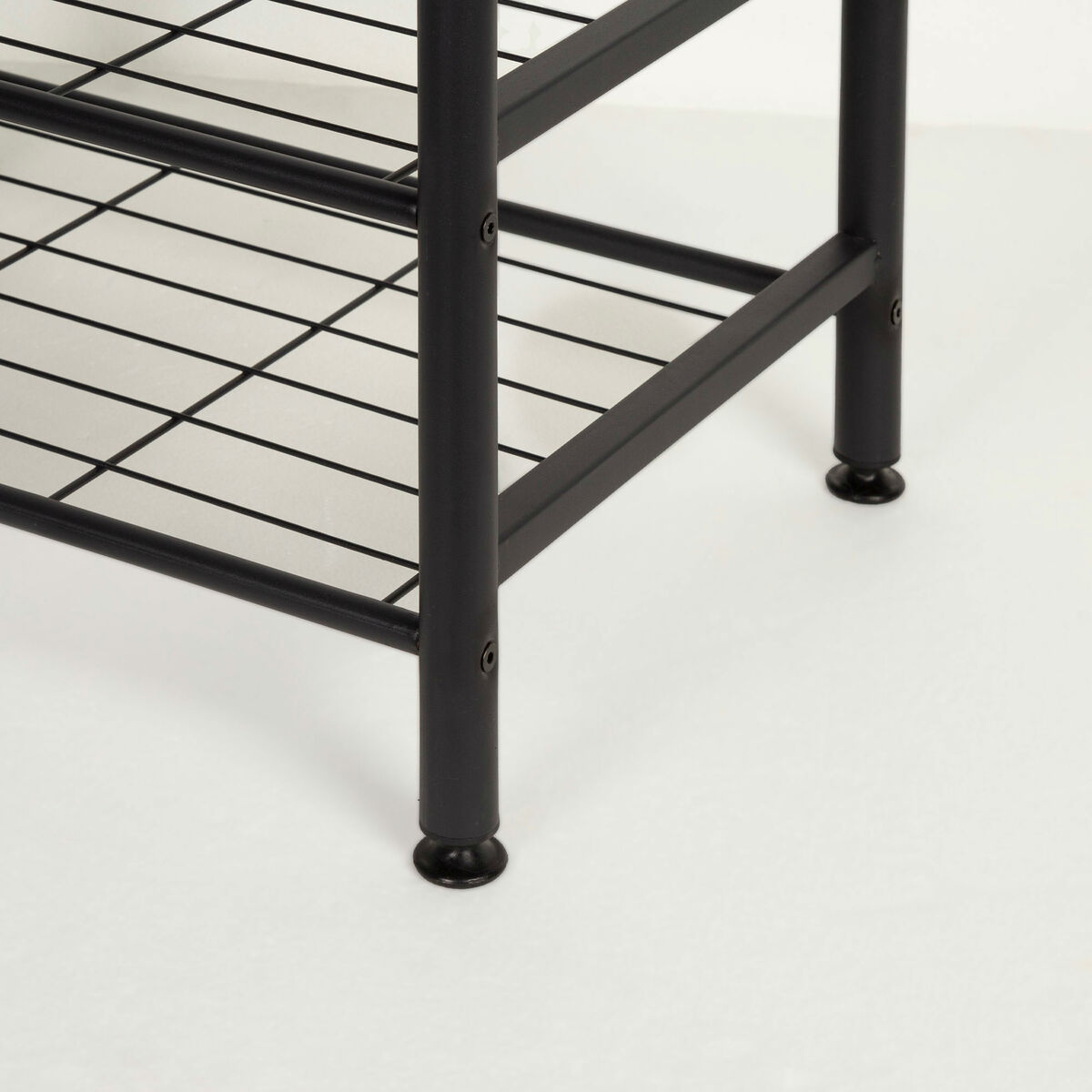 Klädhängare med hylla Max Home Stål Melamin spånskiva Minimalistisk 60 x 175 x 40 cm - 6