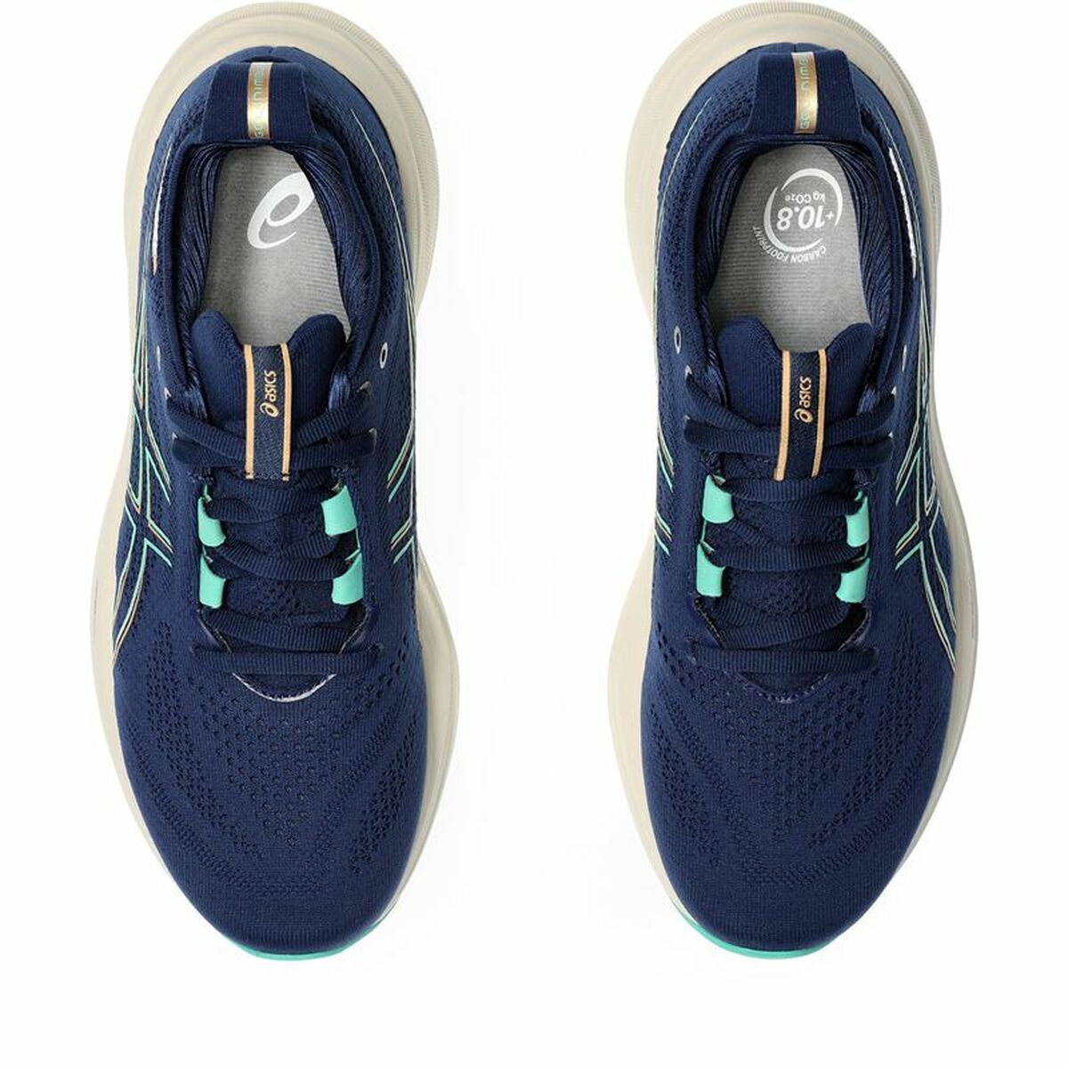 Gymnastiksko, Dam Asics Gel-Nimbus 26 Blå - 4