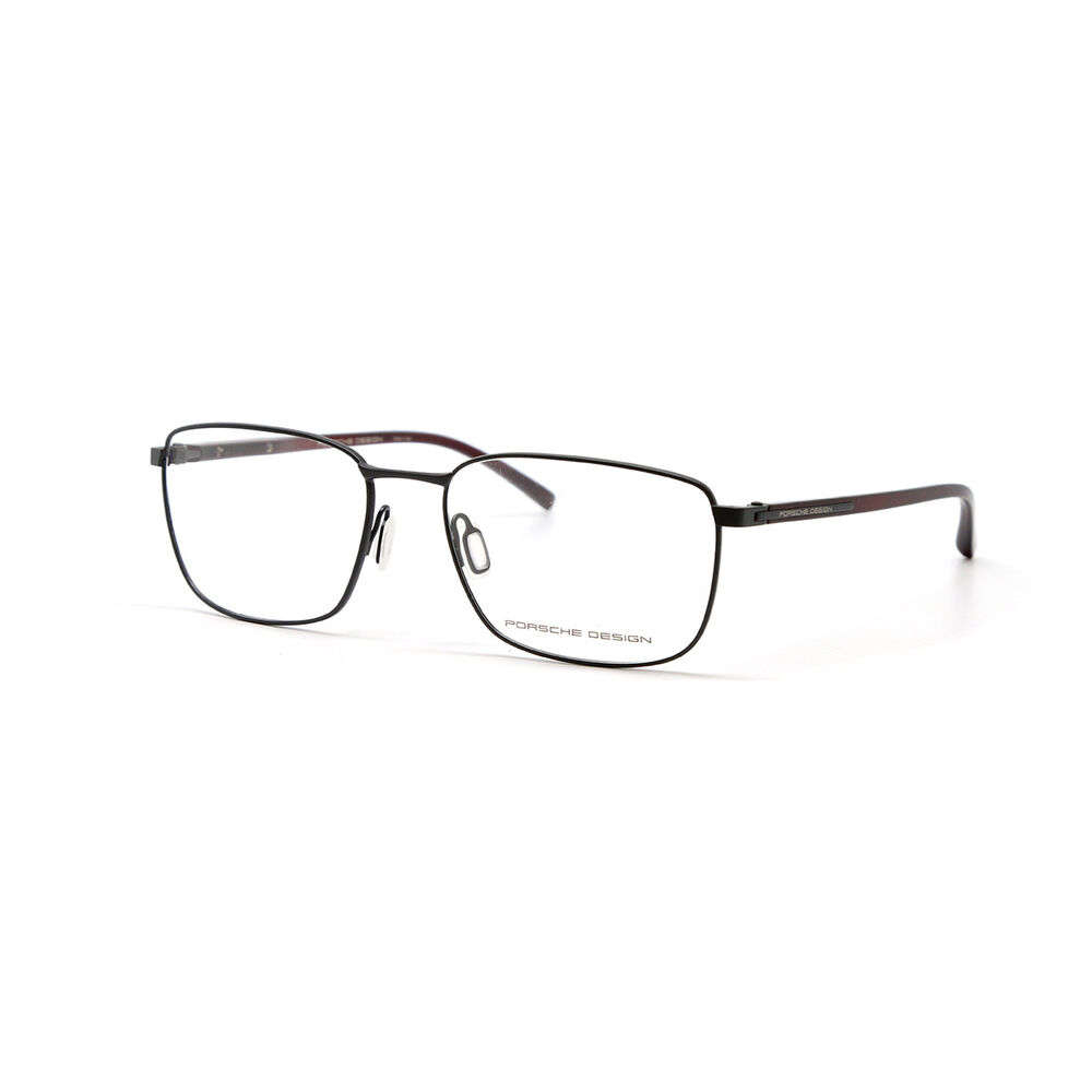 Glasögonbågar Porsche Svart Röd ø 56 mm