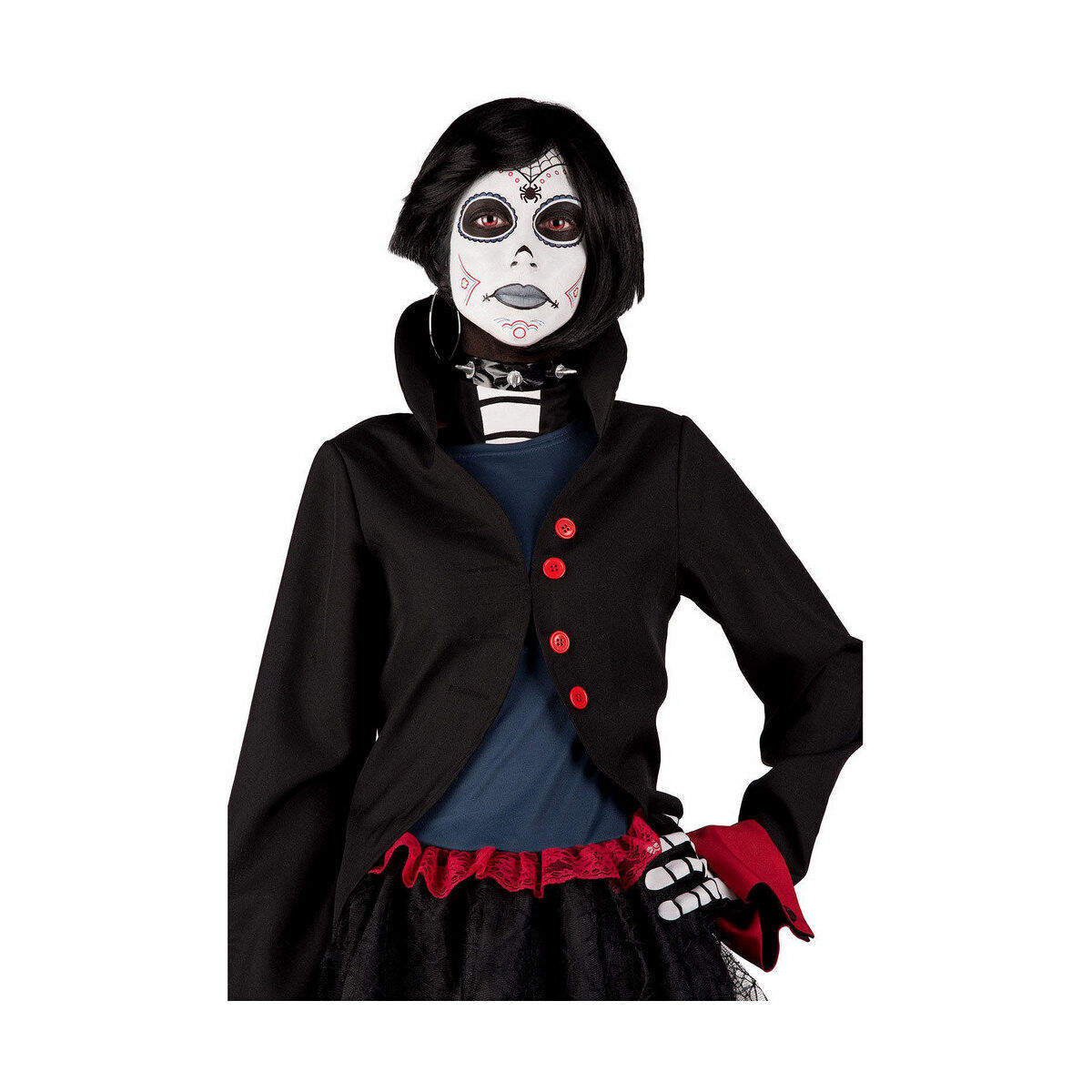 Maskeraddräkt vuxna My Other Me Zoe 9 Delar Catrina - 4