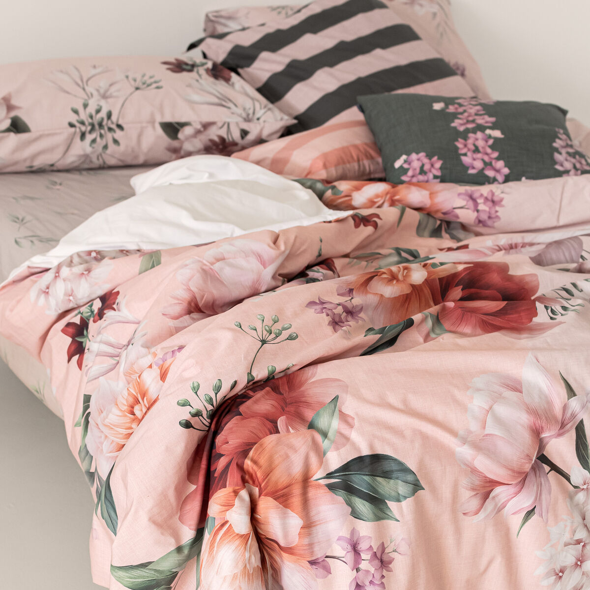 Påslakan HappyFriday Summer Floral Multicolour 260 x 240 cm - 2