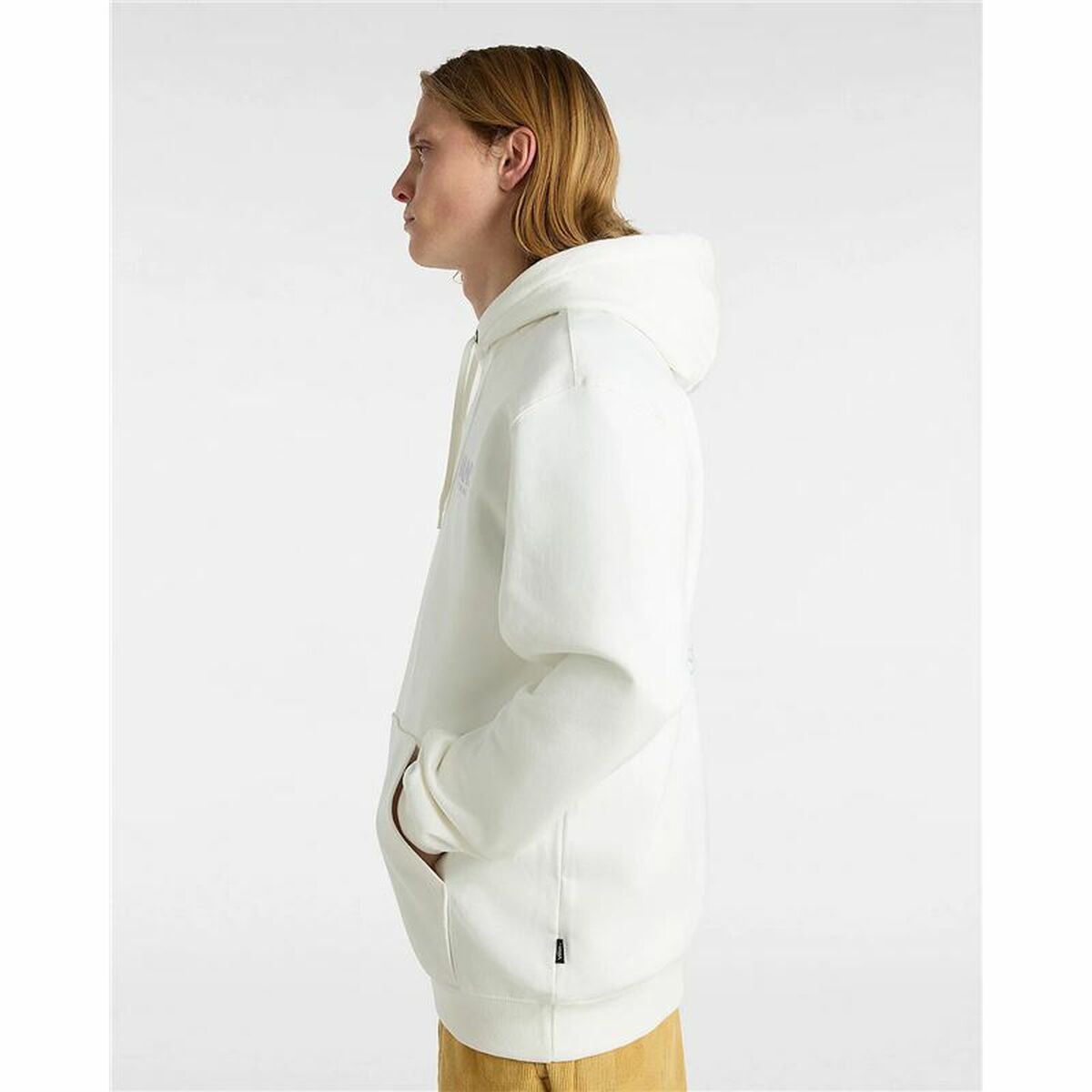 Tröja med huva Unisex Vans Beer Float Po Marshmallow Vit - 5