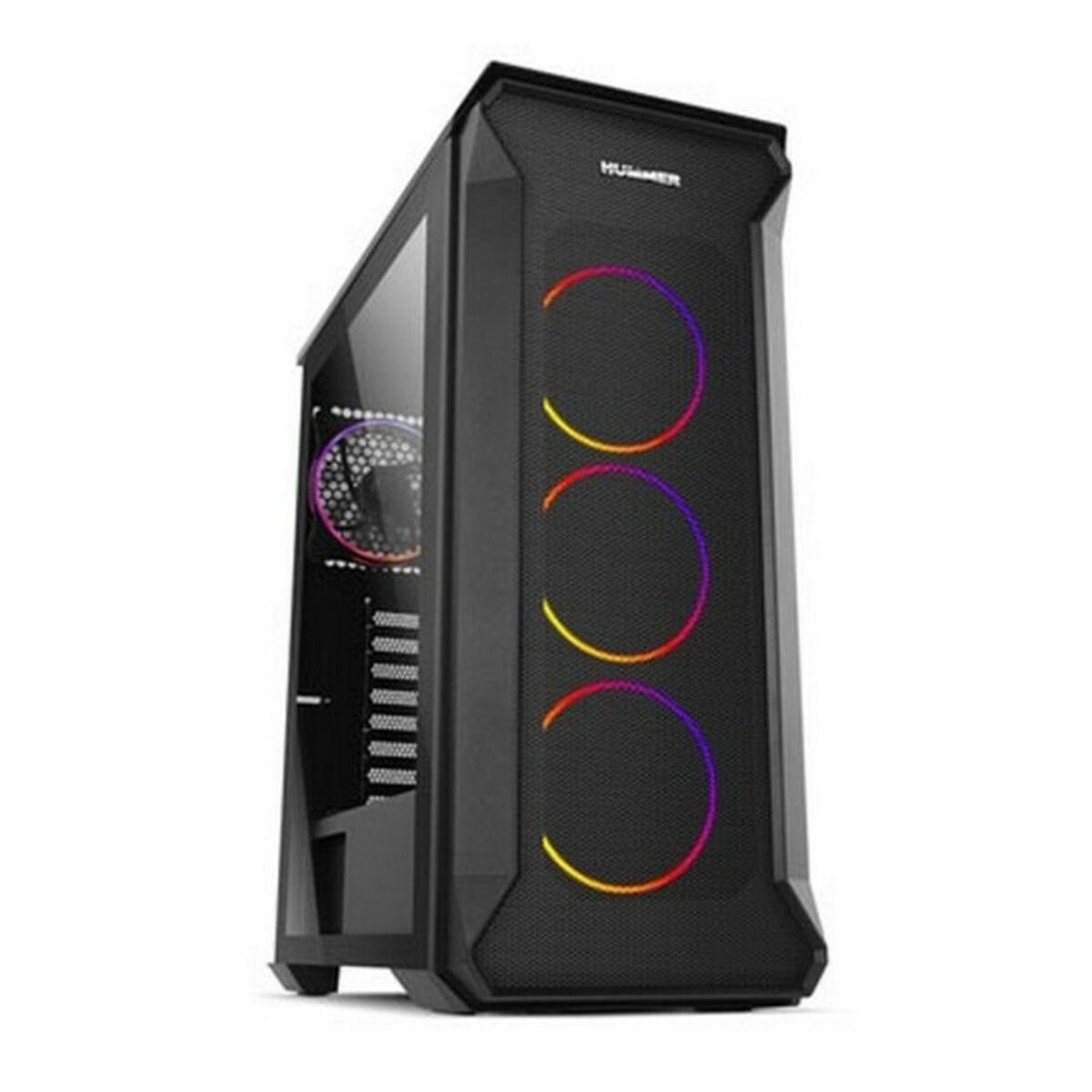 Tornchassi Micro ATX / Mini ITX / ATX Nox-Xtreme Hummer Quantum Svart